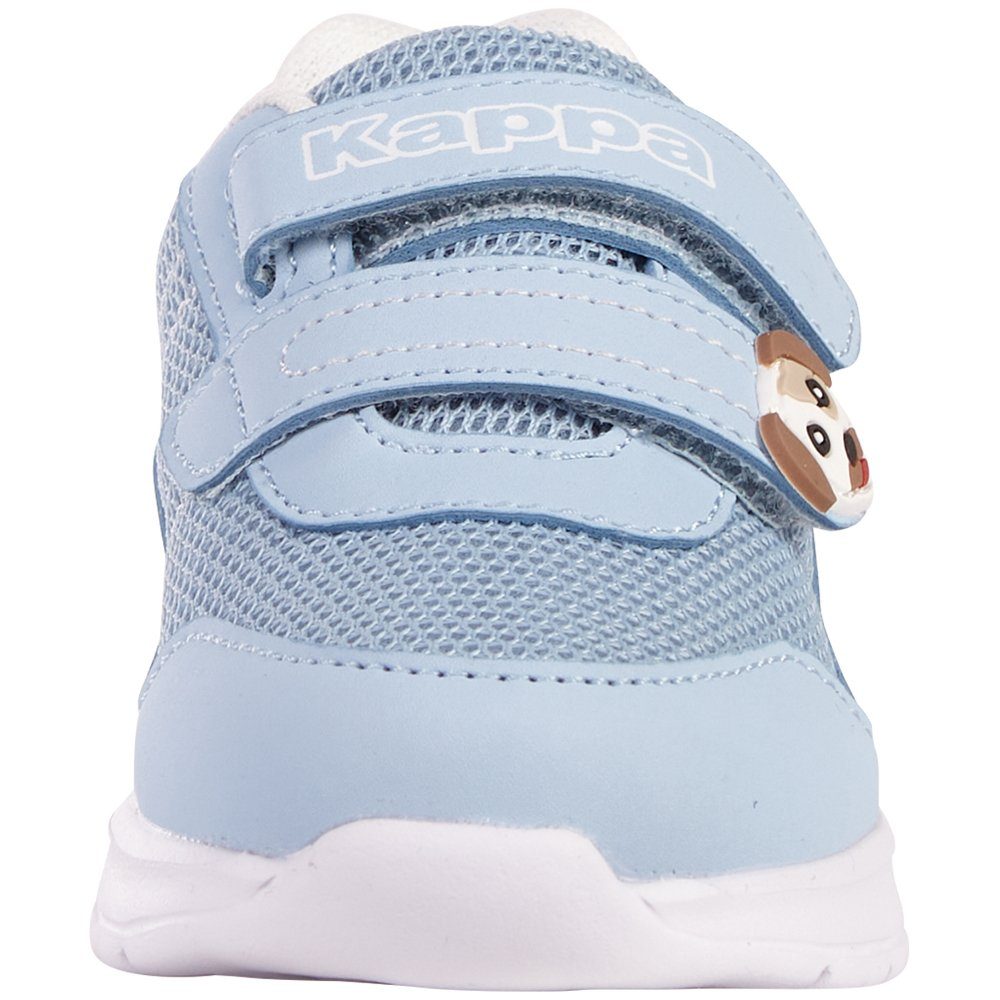 niedlichen Klettschuh Kappa Tierapplikationen - besonders ice-white mit kindgerecht: