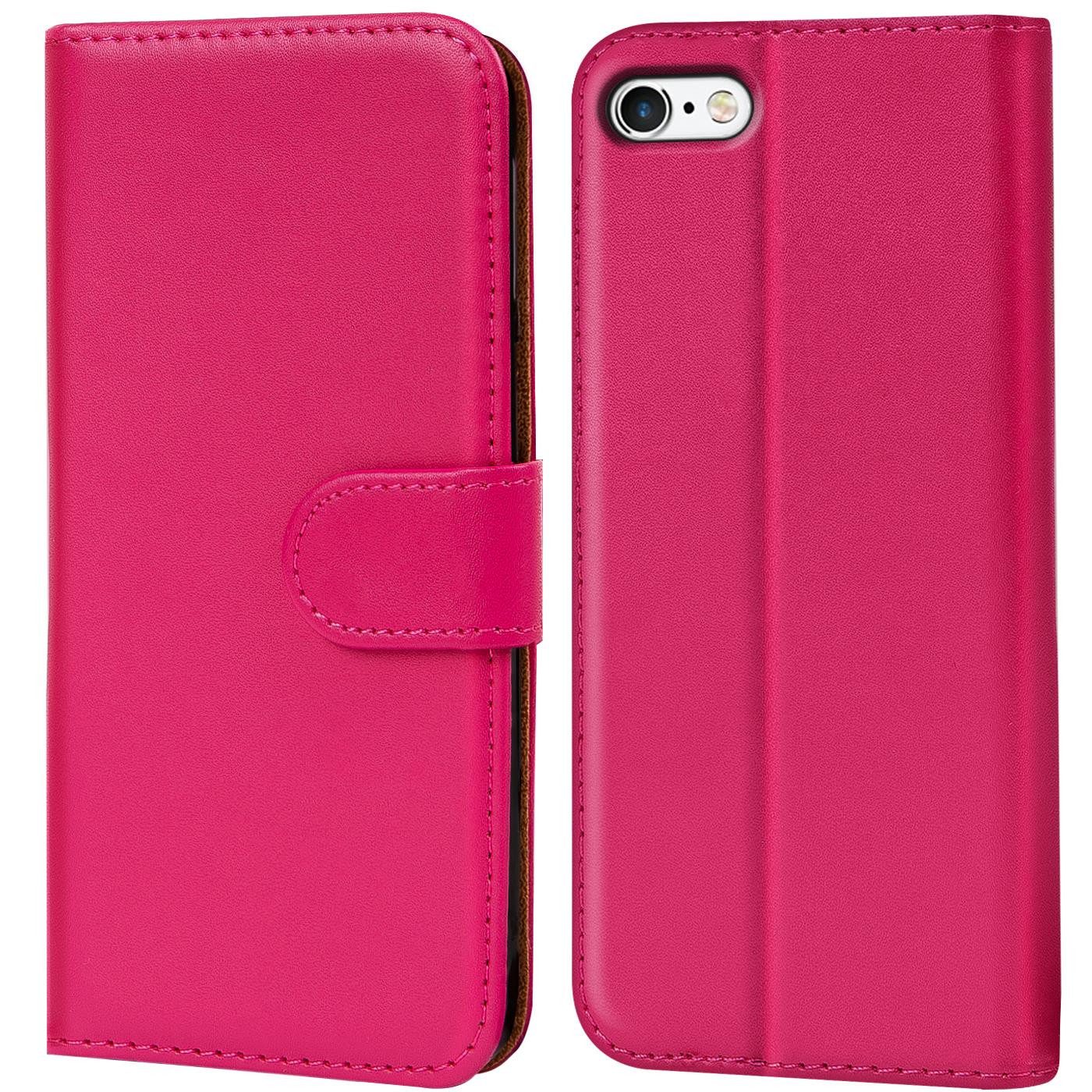 CoolGadget Handyhülle Book Case Handy Tasche für Apple iPhone 6 / 6S 4,7 Zoll, Hülle Klapphülle Flip Cover für iPhone 6 Schutzhülle stoßfest
