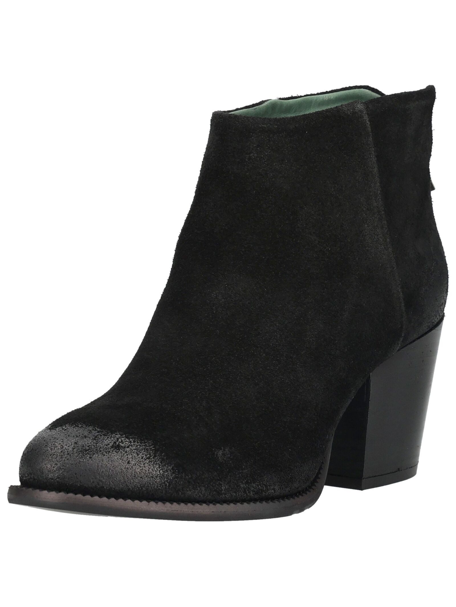 Felmini Stiefelette Veloursleder . High-Heel-Stiefelette