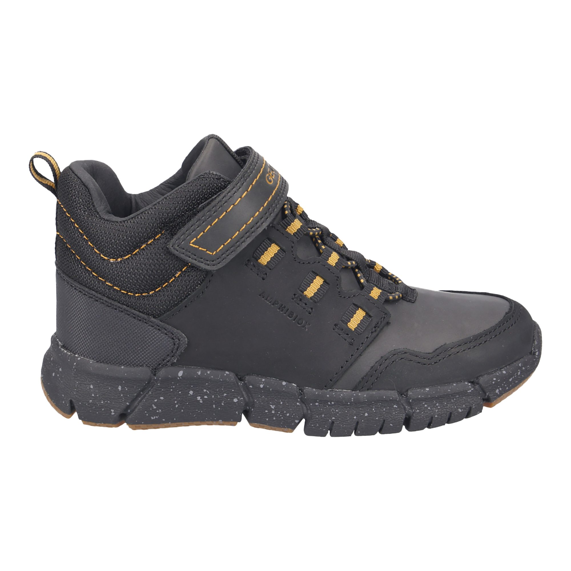 GEOX FLEXYPER, Warmfutter, Schwarz, Kinder Winterstiefel