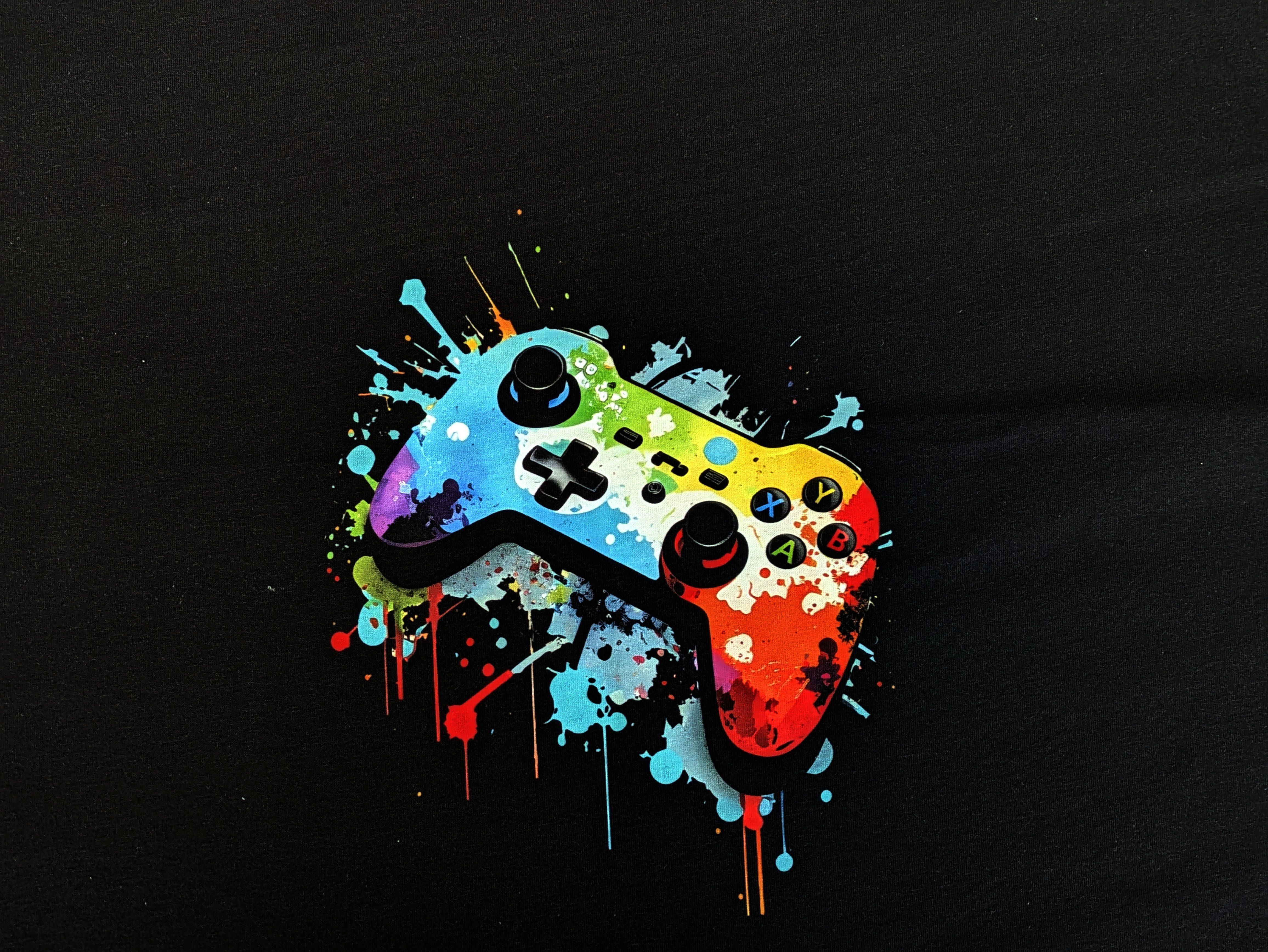 Thumbnail - Corileo Stoff EP Bio Baumwolljersey Panel + Kombi Gameplay Gamecontroller Stoff