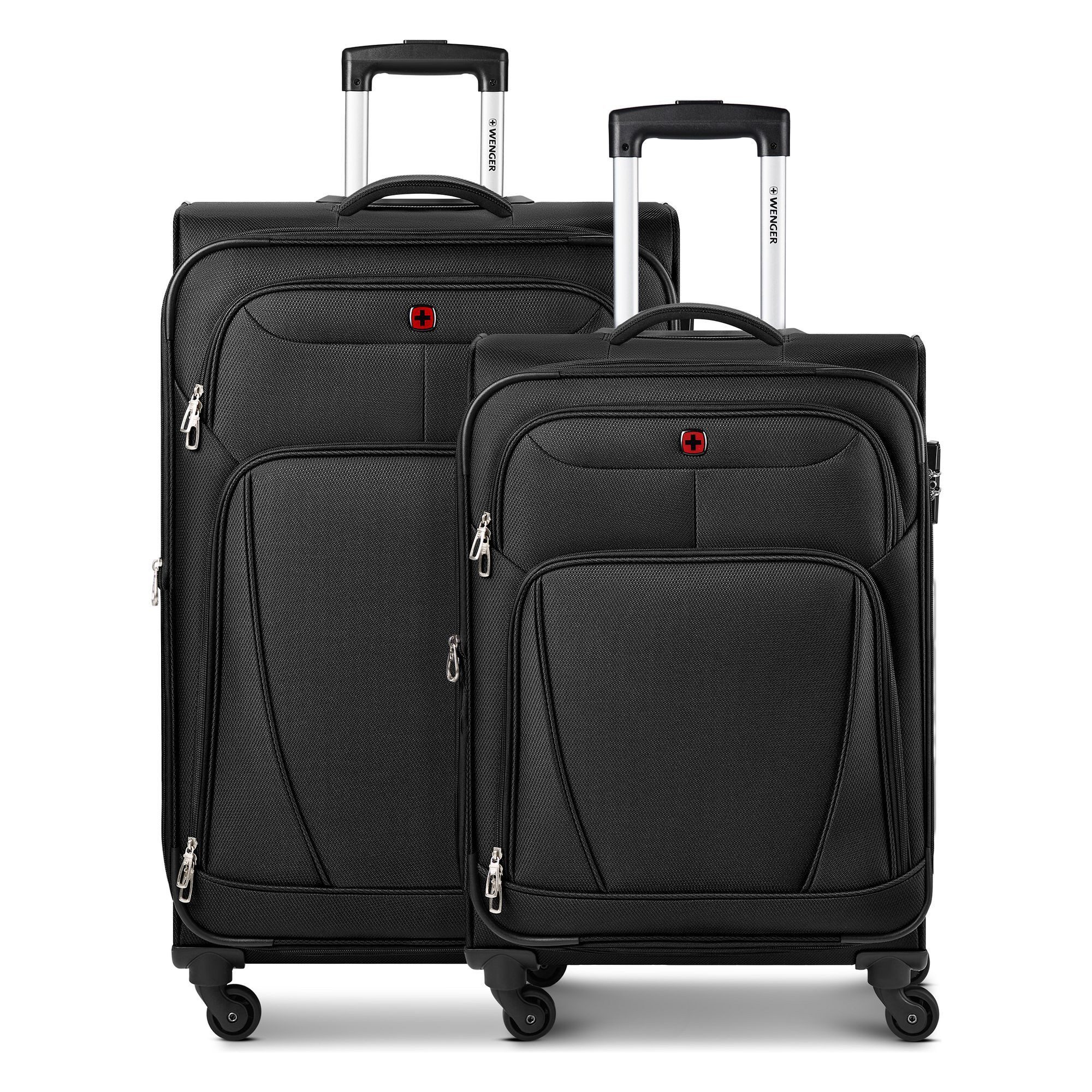 Wenger Trolleyset Beaumont, 4 Rollen, (2-teilig, 2 tlg), Polyester