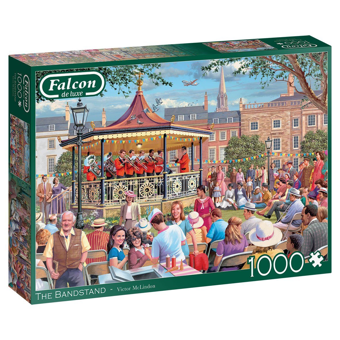 Puzzle Victor McLindon Der Musikpavillon 1000T Puzzle
