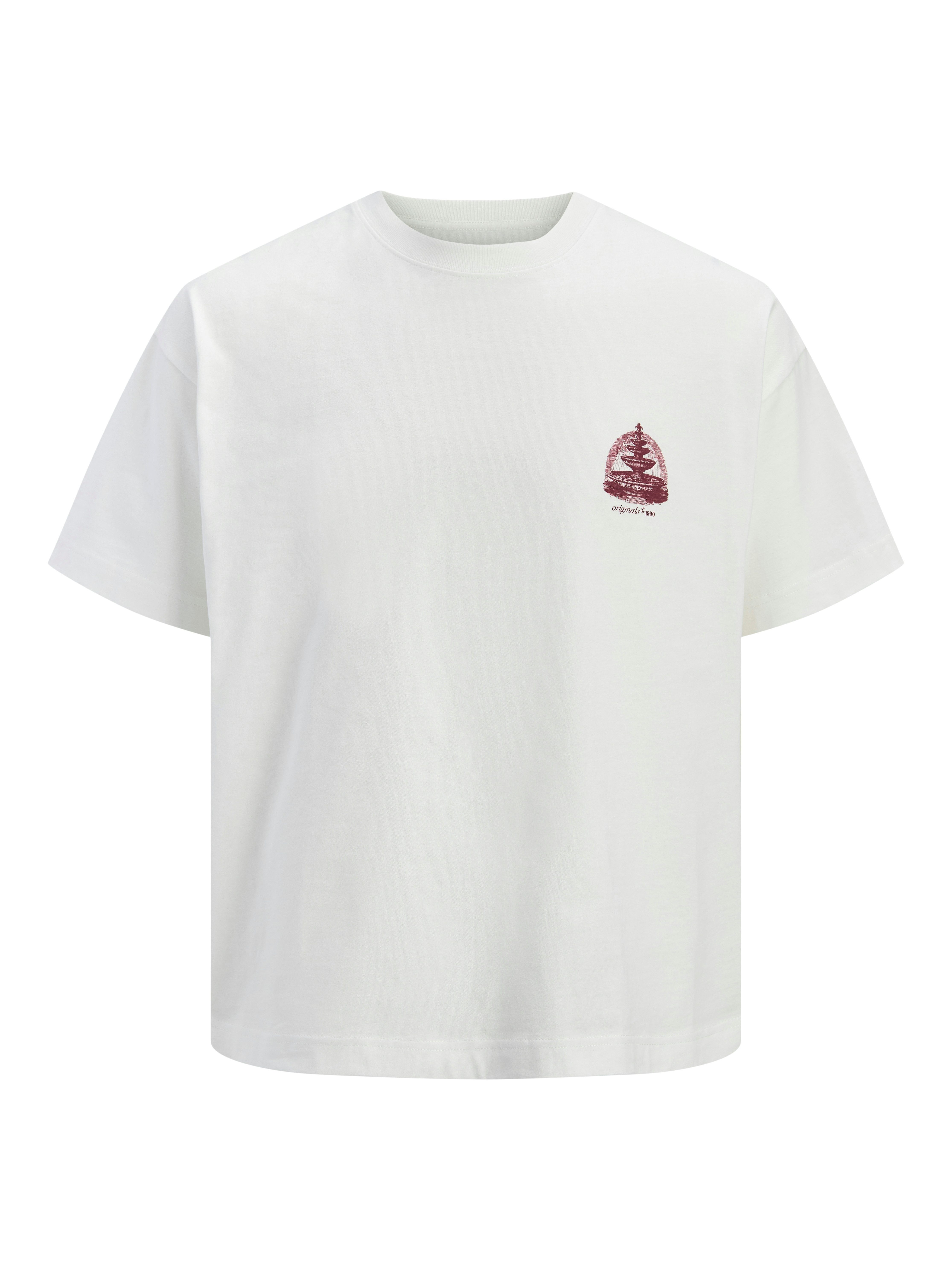 Kurzarmshirt JORMAINE BACK TEE SS CREW NECK SN