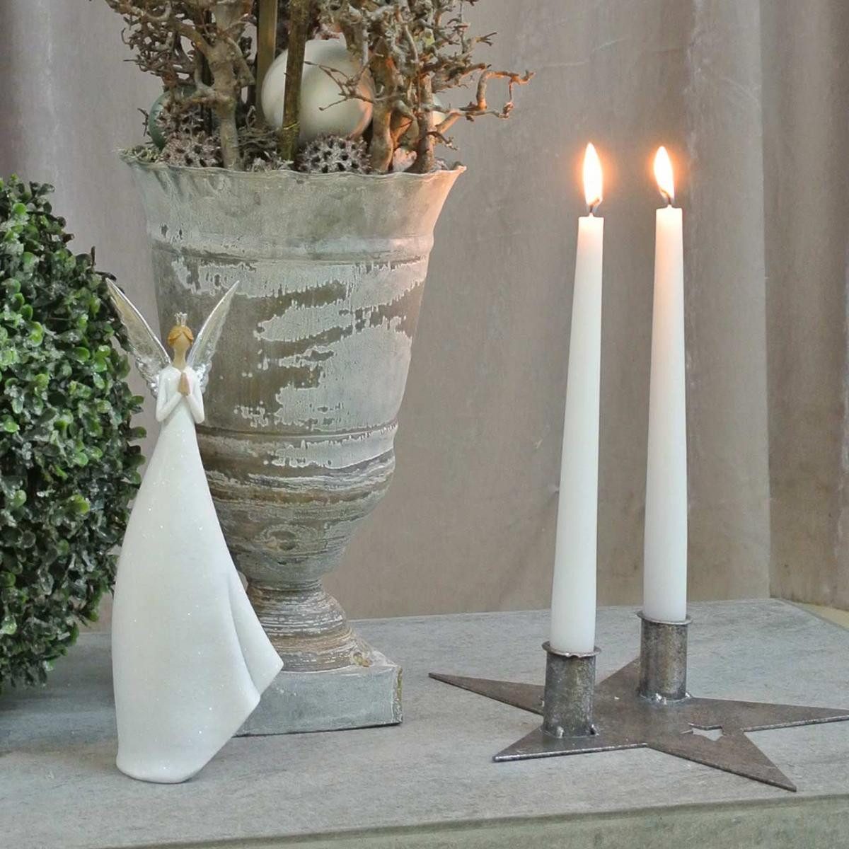 Florists Products Kerzenhalter Kerzendeko Stern Metalldeko Kerzenhalter Advent Weihnachten 2
