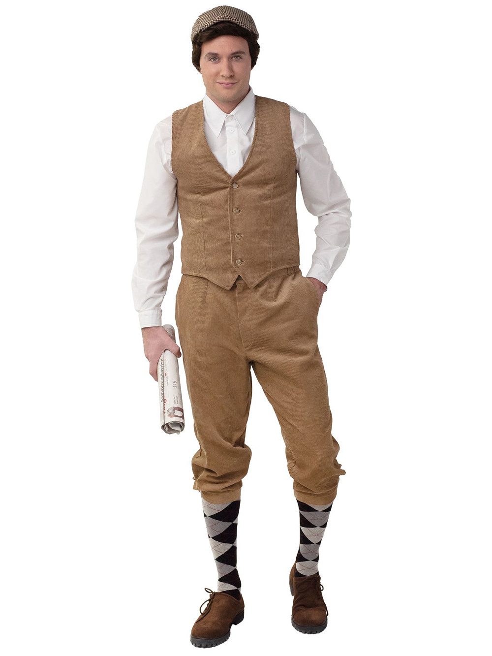 Orlob Kostüm Knickerbocker 20er Jahre Hose beige