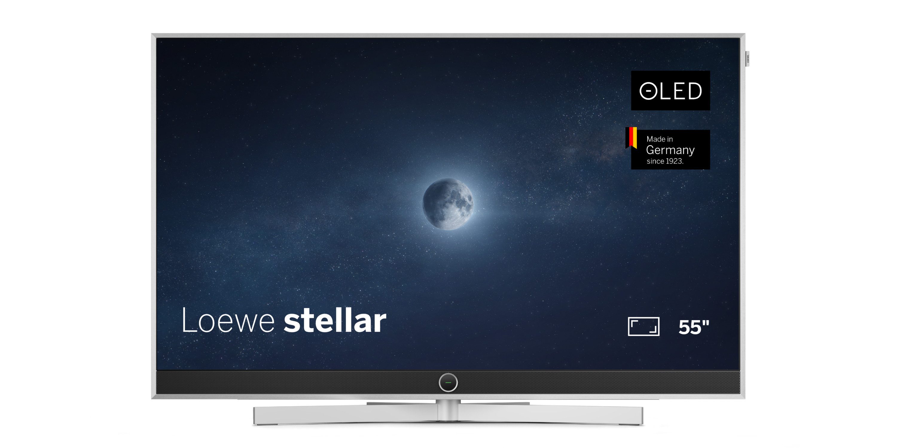 Loewe Loewe stellar OLED-Fernseher (139 cm/55 Zoll, 3840 x 2160, Made in Germany, 5 Jahre Garantie durch Registrierung bei Loewe)