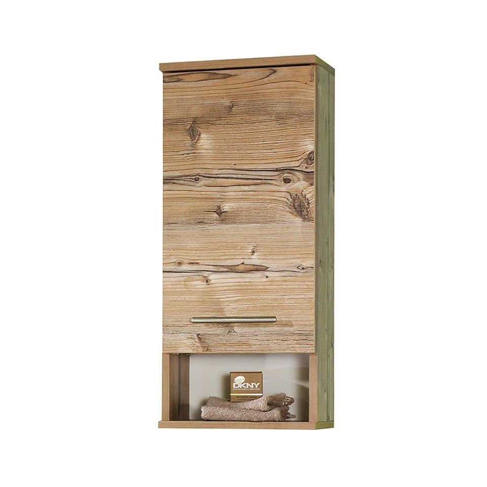 Lomadox Hängeschrank ANZIO-04 Badezimmer, T 30 x 71 20,5cm x H ca. silberfichte, B x x