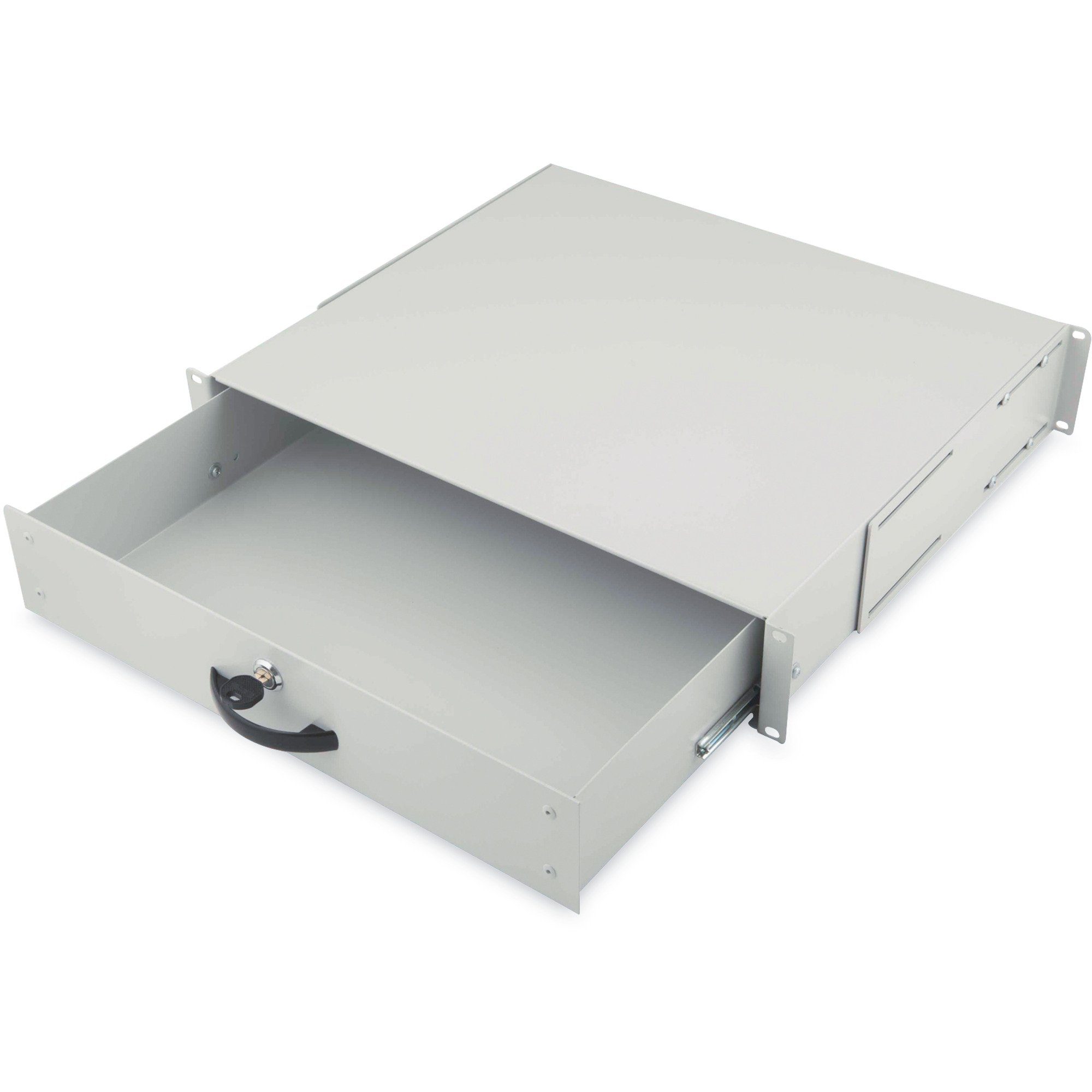 CPU Kühler Digitus Dokumentenablage 2 HE, Schublade
