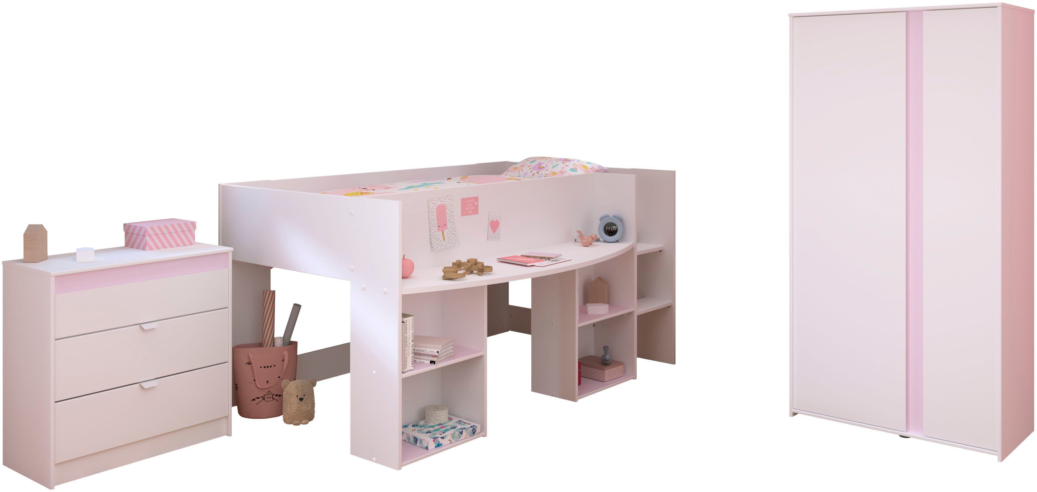 Parisot Jugendzimmer-Set Pirouette 12, (3-tlg)