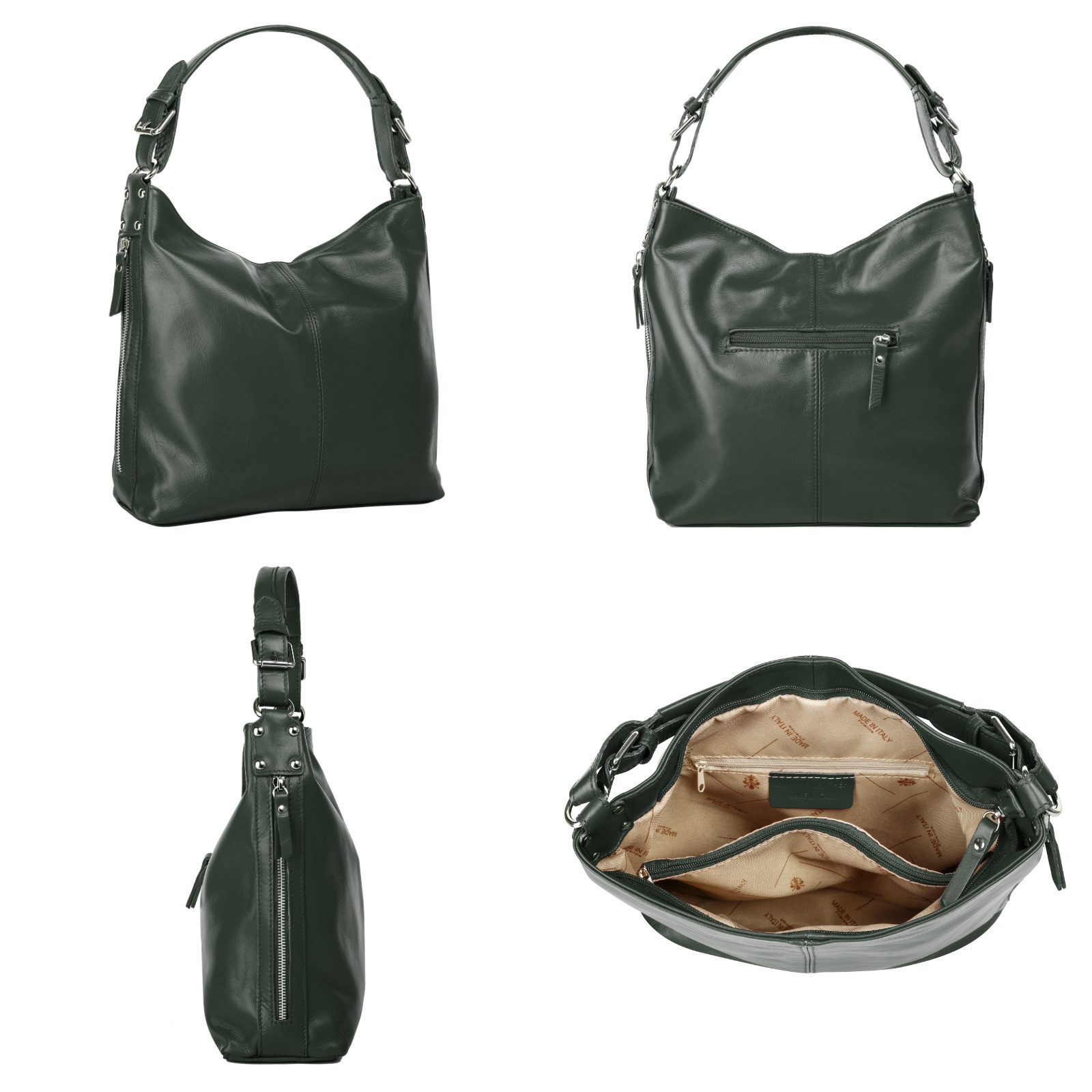Samantha Look Henkeltasche, echt Leder, Made günstig online kaufen