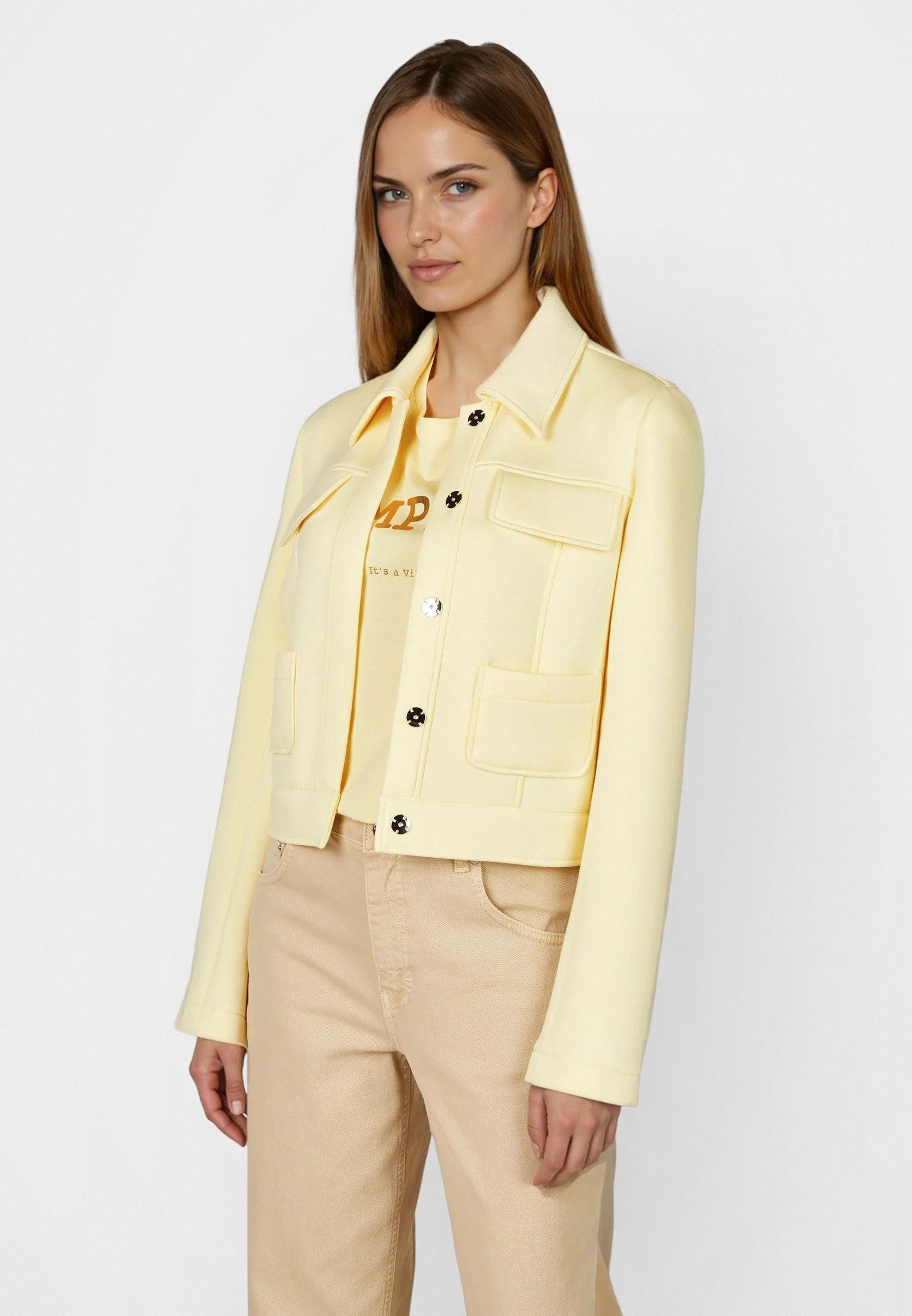 MARC AUREL Kurzjacke aus Scuba-Jersey