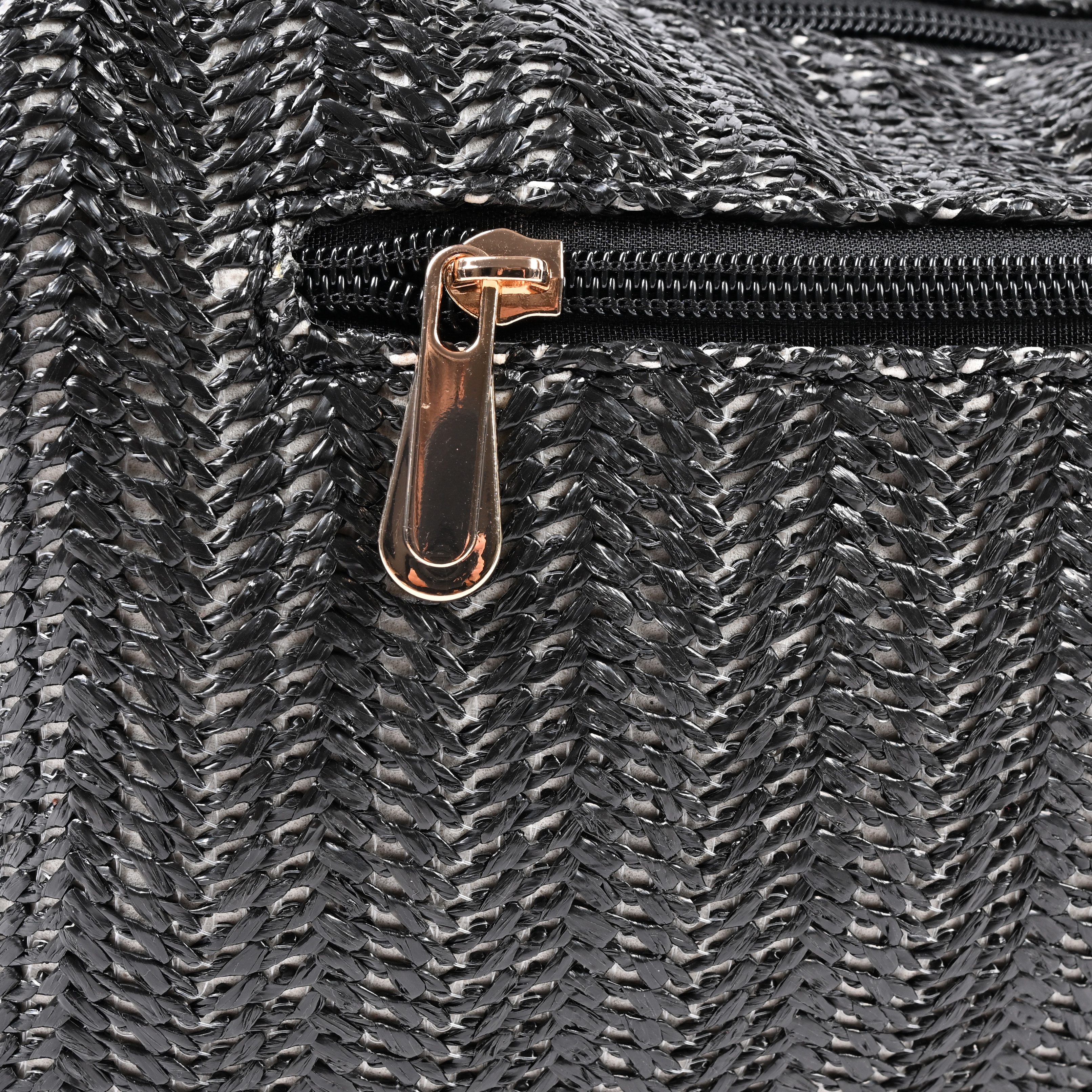 Goodman Design Schultertasche Modische Umhängetasche mit Flechtmuster, Kombiniert Funktionalität mit trendigem Design
