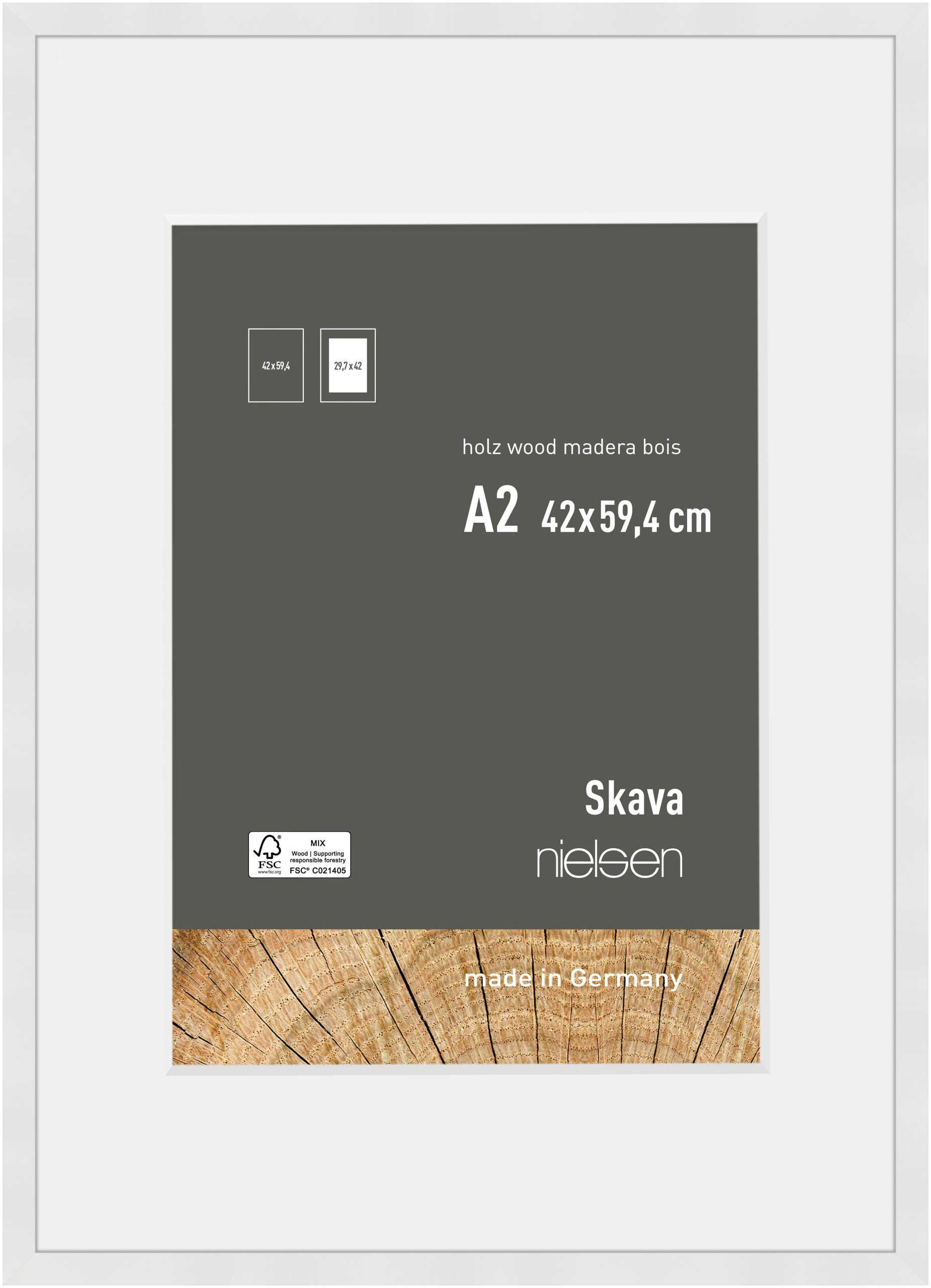 nielsen Bilderrahmen Holz Bilderrahmen Skava, (1 St)