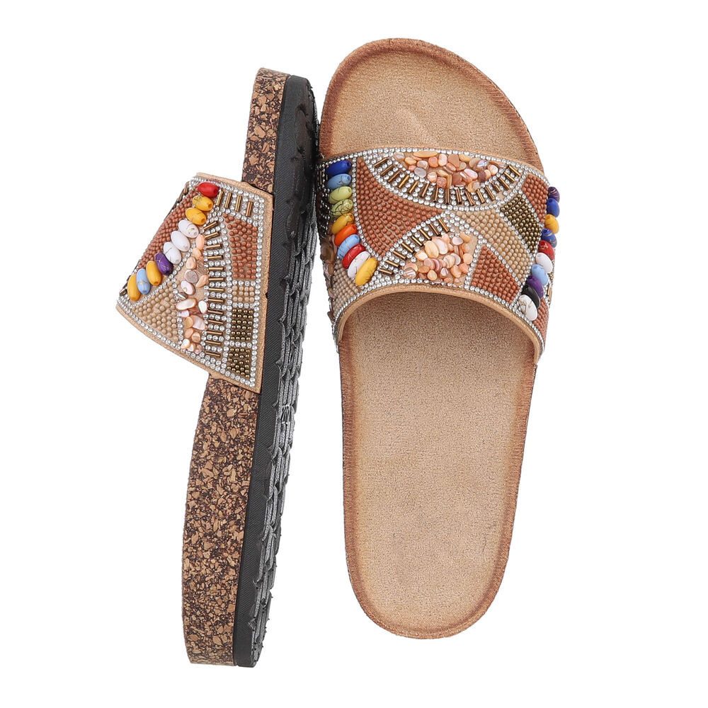 Ital-Design Damen Mules Freizeit Pantolette (86706232) günstig online kaufen
