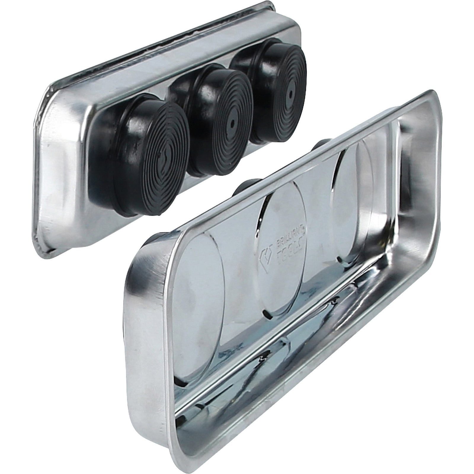 Brilliant Tools Werkstattwagen BRILLIANT TOOLS Magnetisches Tablett / Schale-Set aus Edelstahl 6...