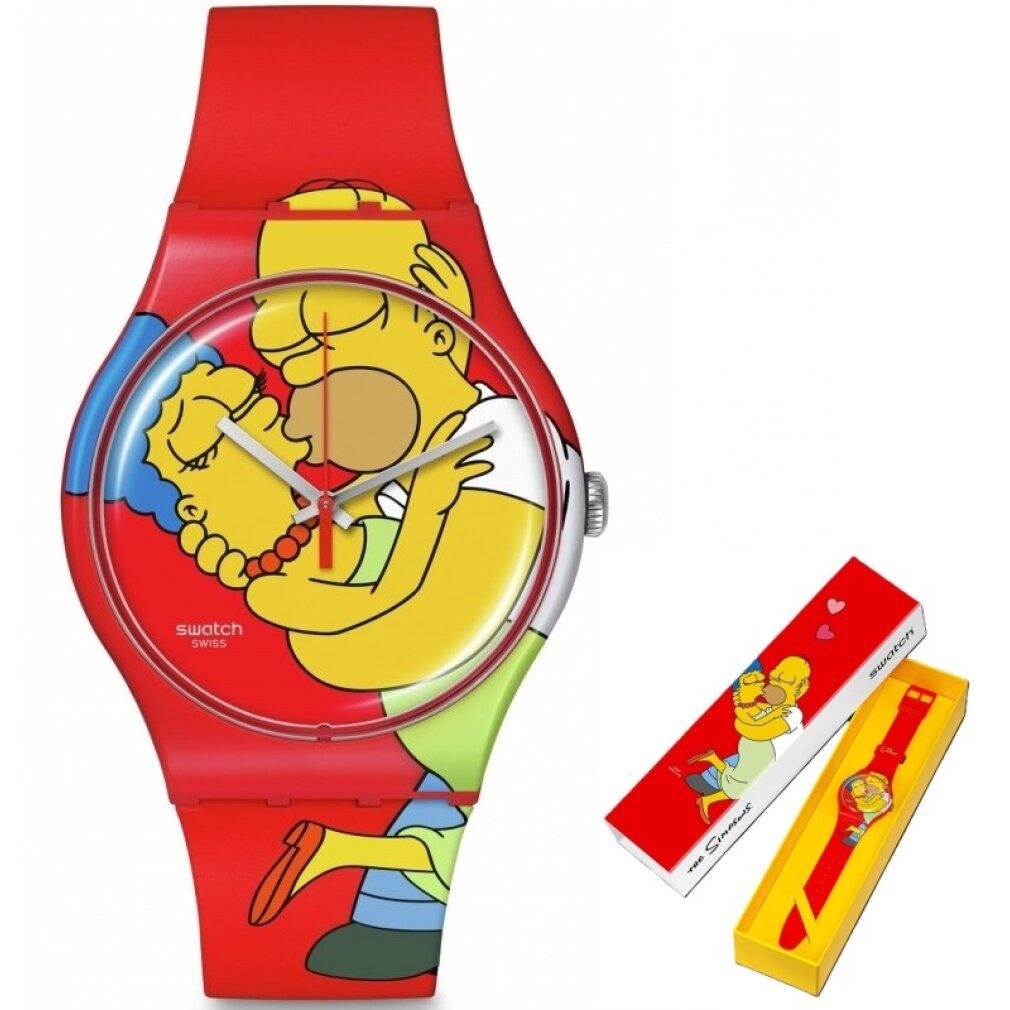 Swatch Luxusuhr Süße Umarmung SO29Z120