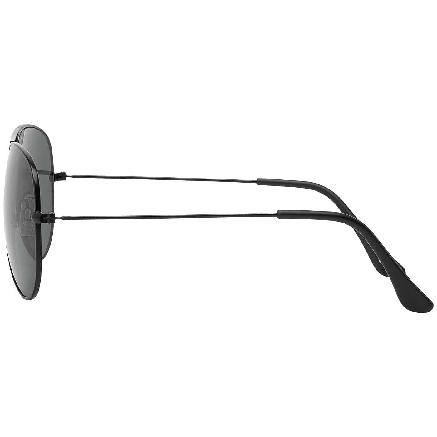 BEZLIT Eyewear Pilotenbrille Herren Piloten Sonnenbrille mit Metallrahmen (1-St) mit schwarzen Linsen – Bild 3 von 3