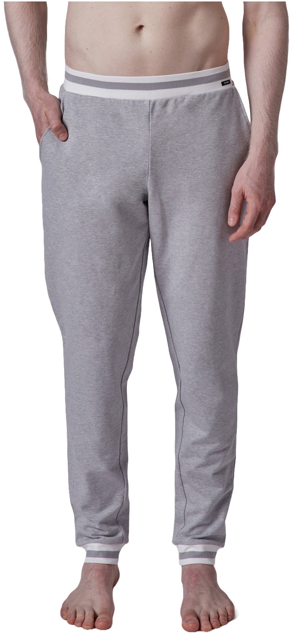 Skiny Homewearhose Skiny Herren Homewear Hose (1-tlg) klassisch bequem