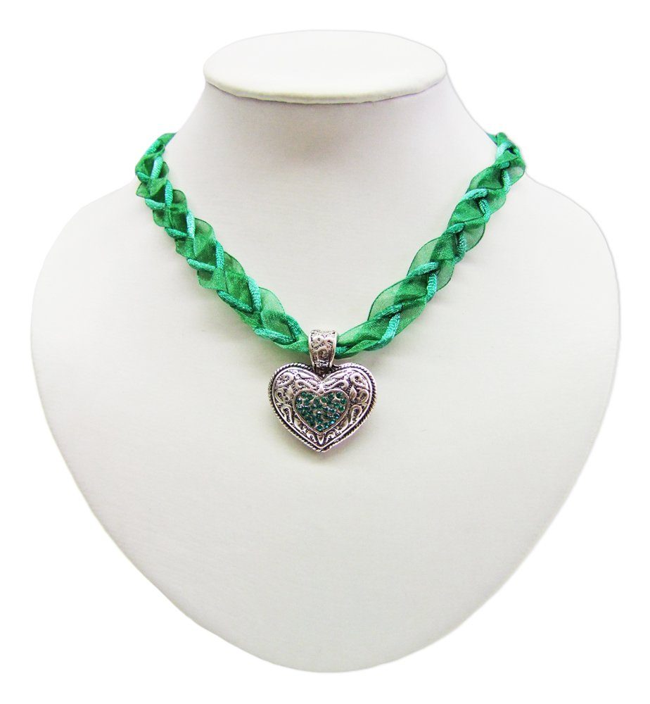 LUISIA® Kette mit Anhänger Geflochtene Halskette günstig online kaufen