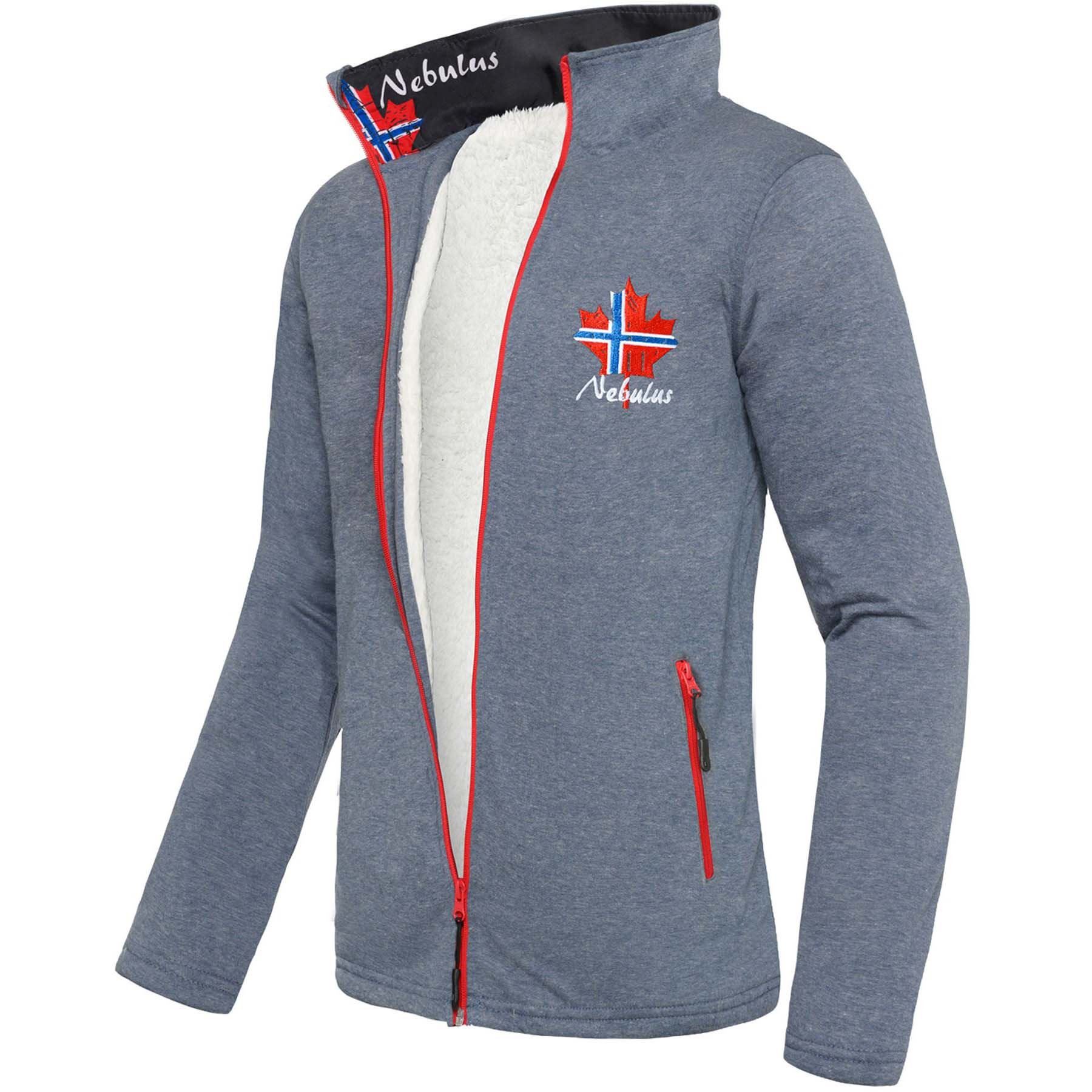 Fleecejacke GAP, P2314 - Herren, blau, XL