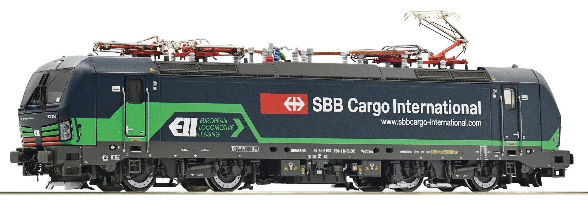 Roco Elektrolokomotive Roco 71955 H0 E-Lok BR 193 ELL/SBB Leo Snd. | Modelleisenbahn-Loks