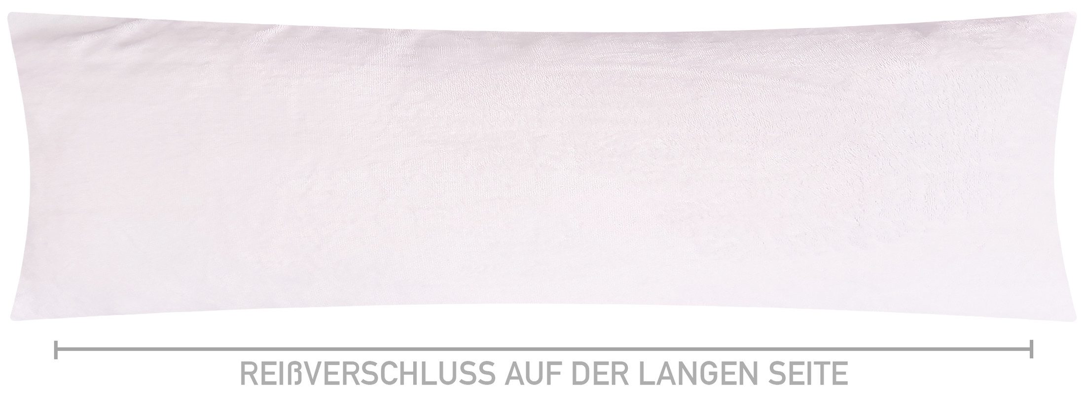 Heubergshop Seitenschläferkissenbezug, (1 Stück), 40x145cm, Fleece Winter f günstig online kaufen