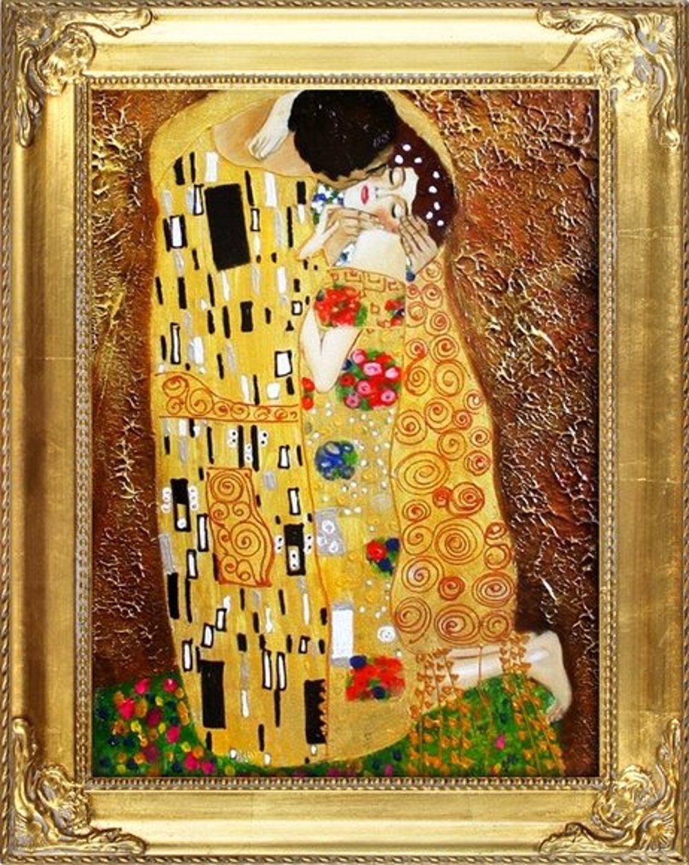 Bild jedes handgearbeitet ein Gustav Klimt JVmoebel »G06154«, Unikat, Gemälde