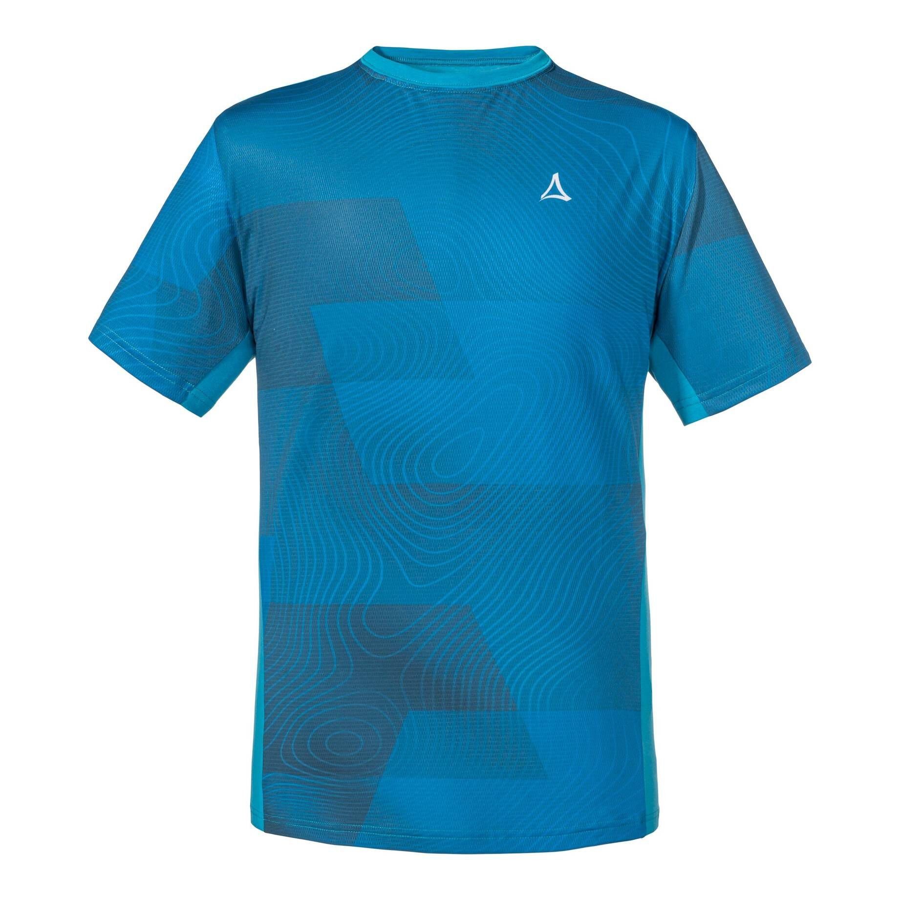 Schöffel T-Shirt Herren Sportshirt ARDAL M (1-tlg) blau (296)