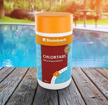 Steinbach Pool Poolpflege STEINBACH Chlortabs 200 g langsamlöslich, 1 Kg