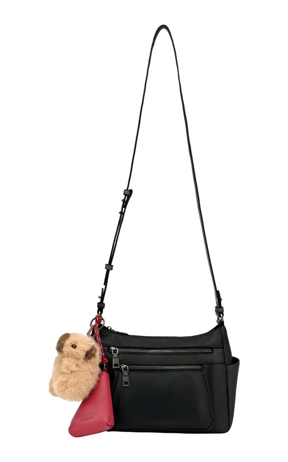 FREDsBRUDER Umhängetasche My Bestie Multi-Crossbag (Set, 2-tlg), aus echtem Leder