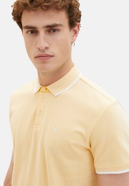 TOM TAILOR Poloshirt Poloshirt Kurzarmshirt mit Polokragen (1-tlg)