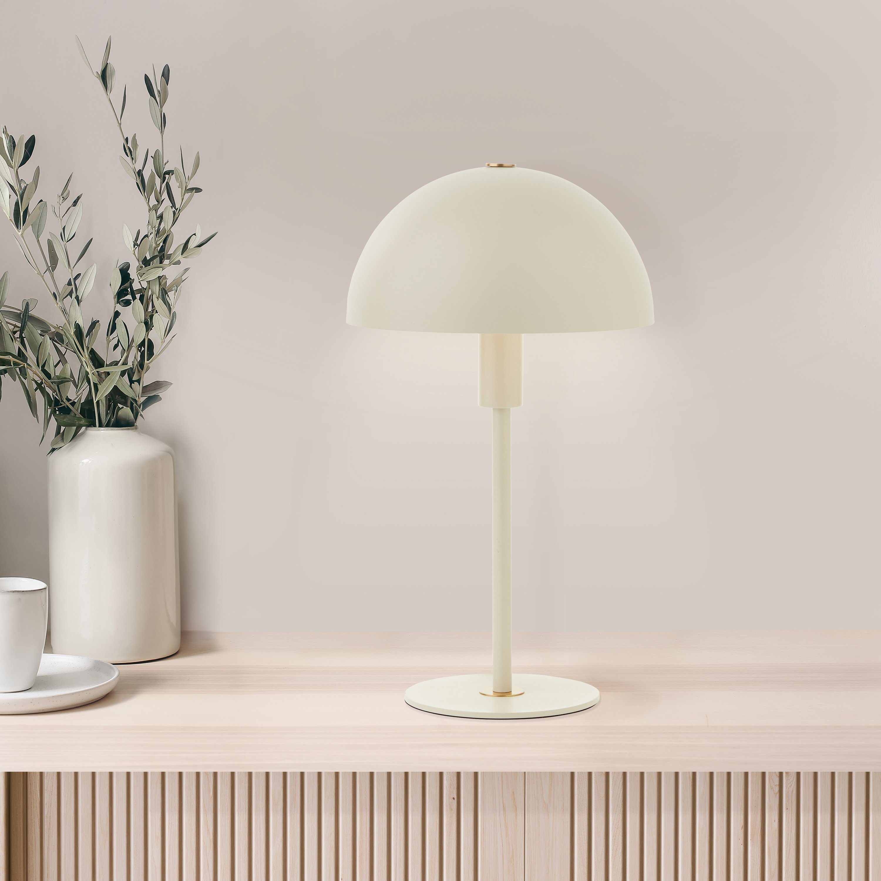 LeGer Home by Lena Gercke Tischleuchte Linnea Pilz Lampe, ohne Leuchtmittel günstig online kaufen