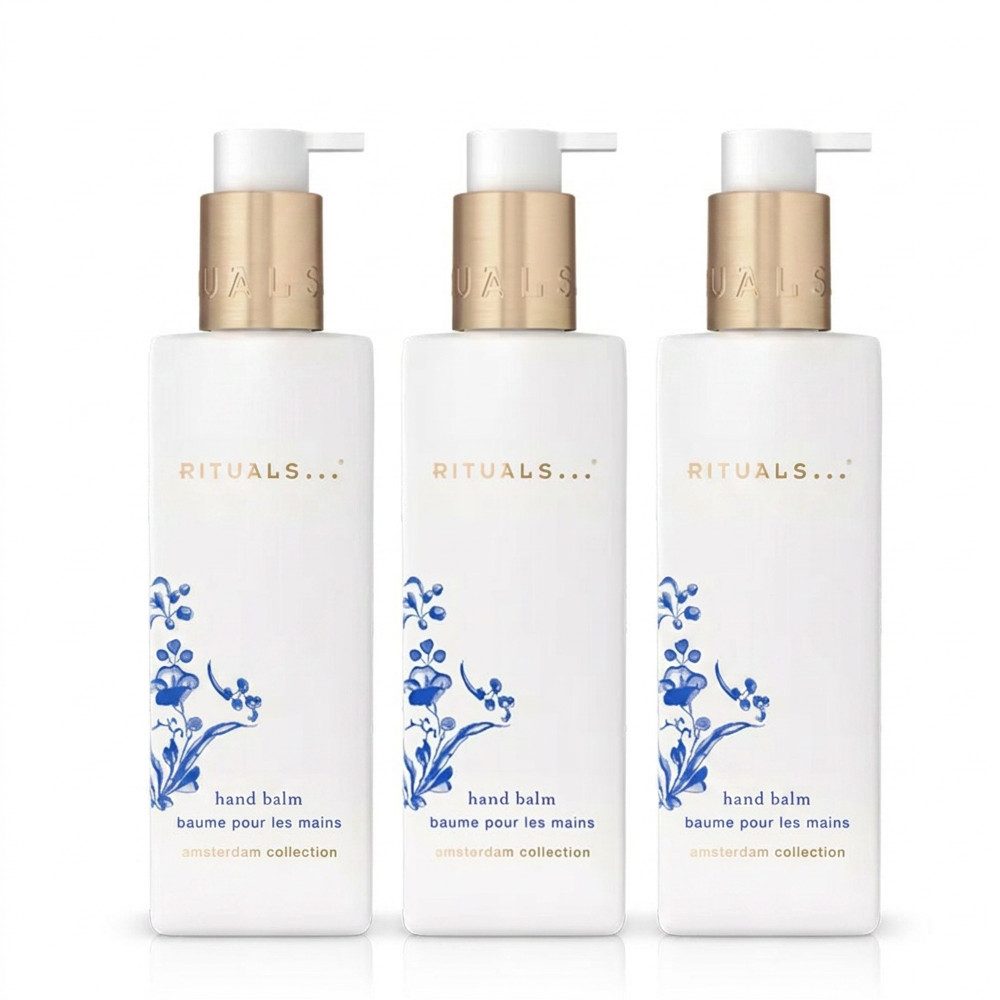 Rituals Handbalsam Rituals Amsterdam Collection Hand Balm 3er Set, 1-tlg., Vorteilspack für gepflegte Hände