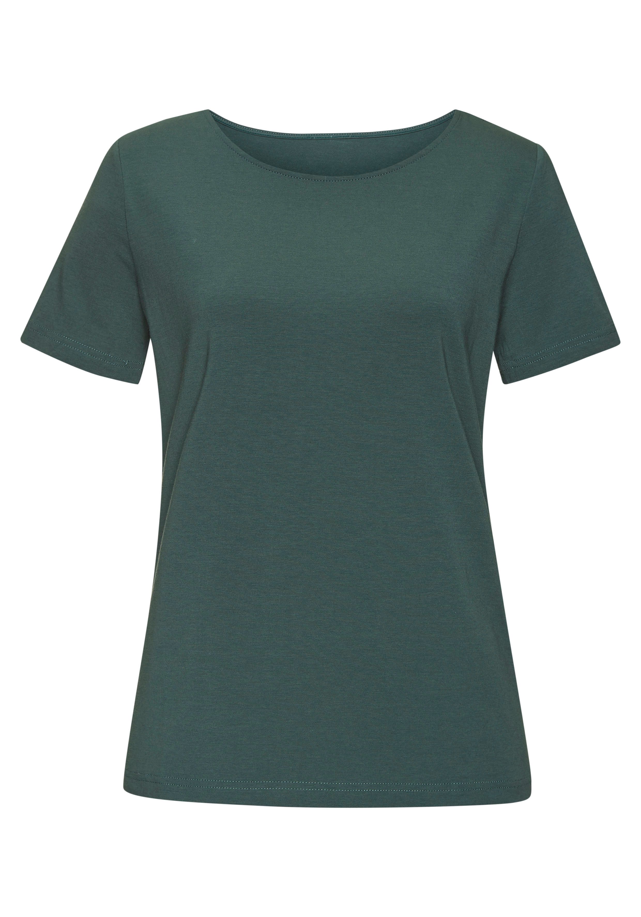 T-Shirt mit Rundhals-Ausschnitt