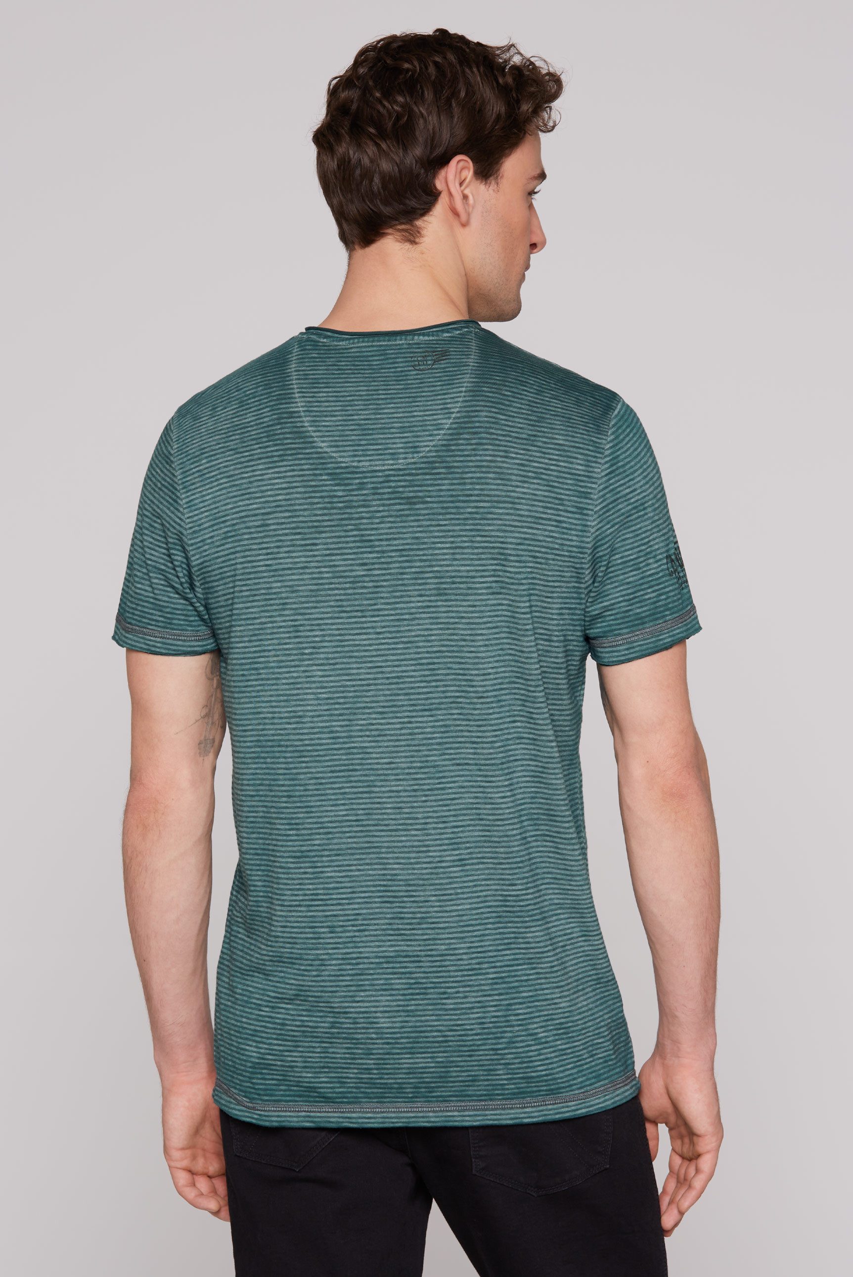 CAMP DAVID T-Shirt mit Logo Print günstig online kaufen