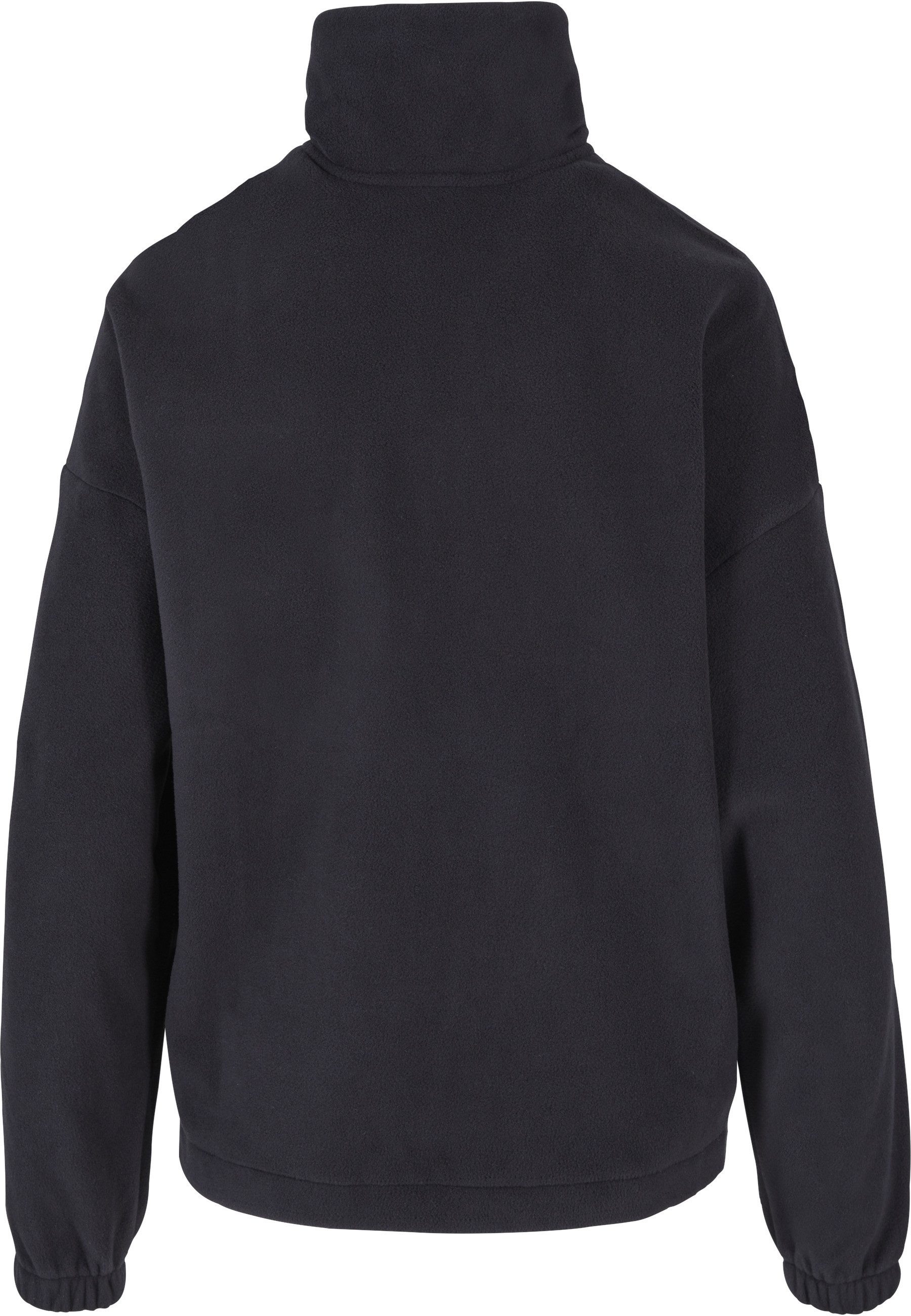 URBAN CLASSICS Sweater Urban Classics Damen Ladies Polar Fleece Troyer
