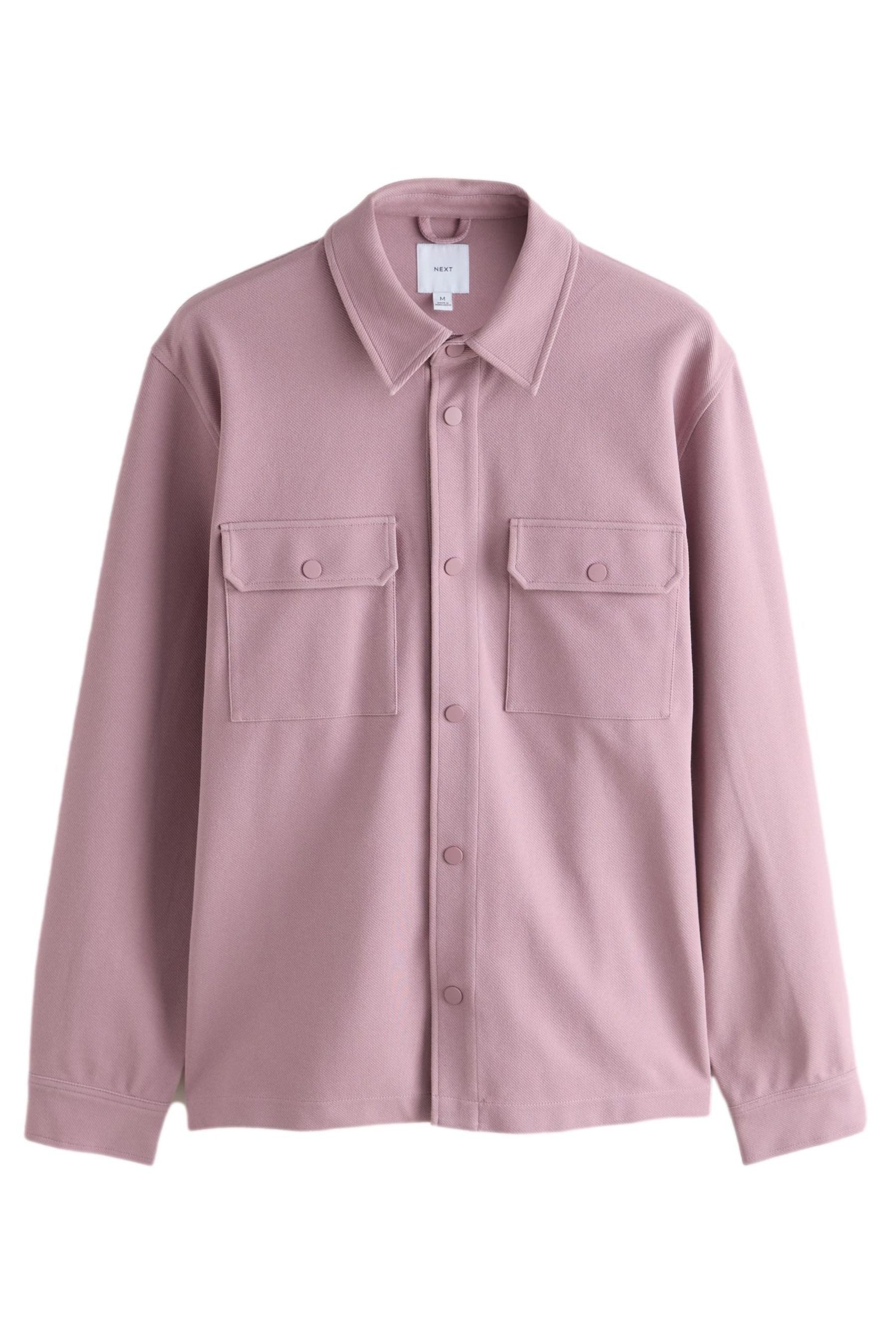Next Hemdjacke Hemdjacke mit Druckknopfverschluss aus Jersey (1-St)