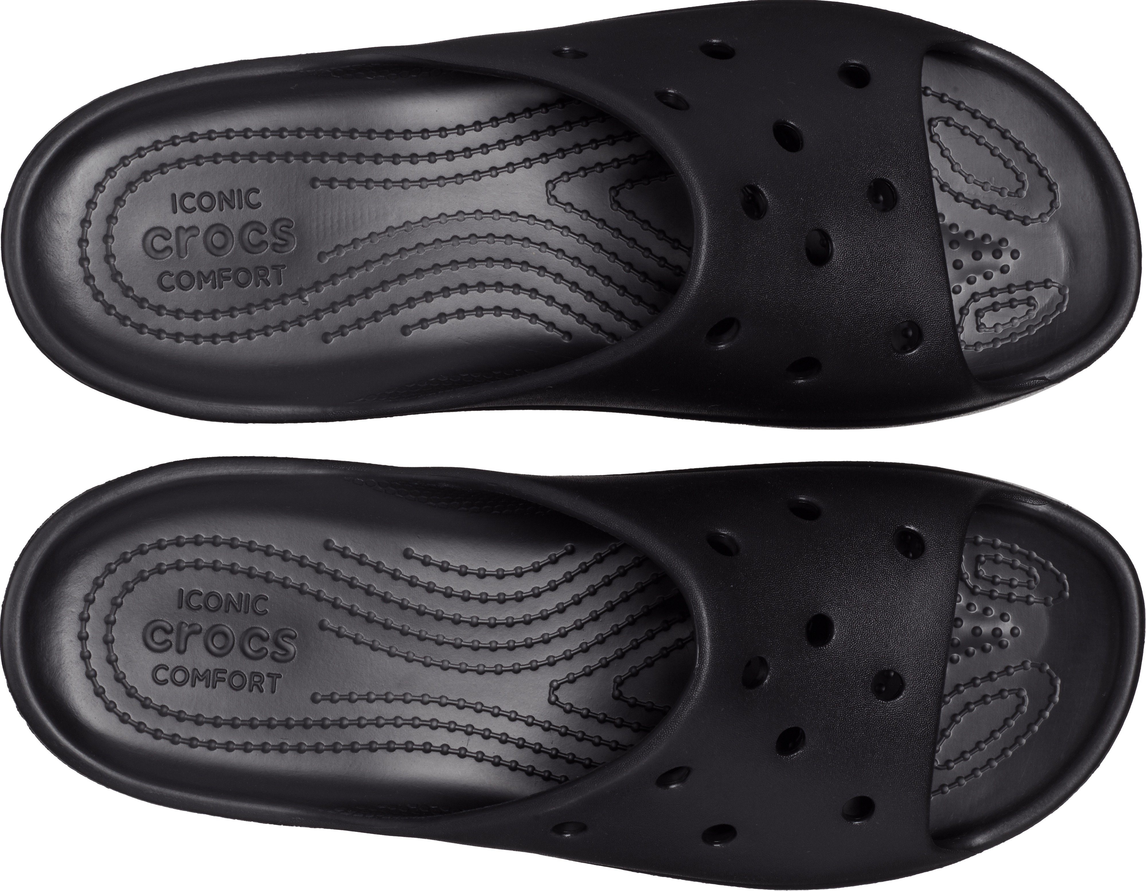 Crocs Classic schwarz Slide Badepantolette (Packung) Platform