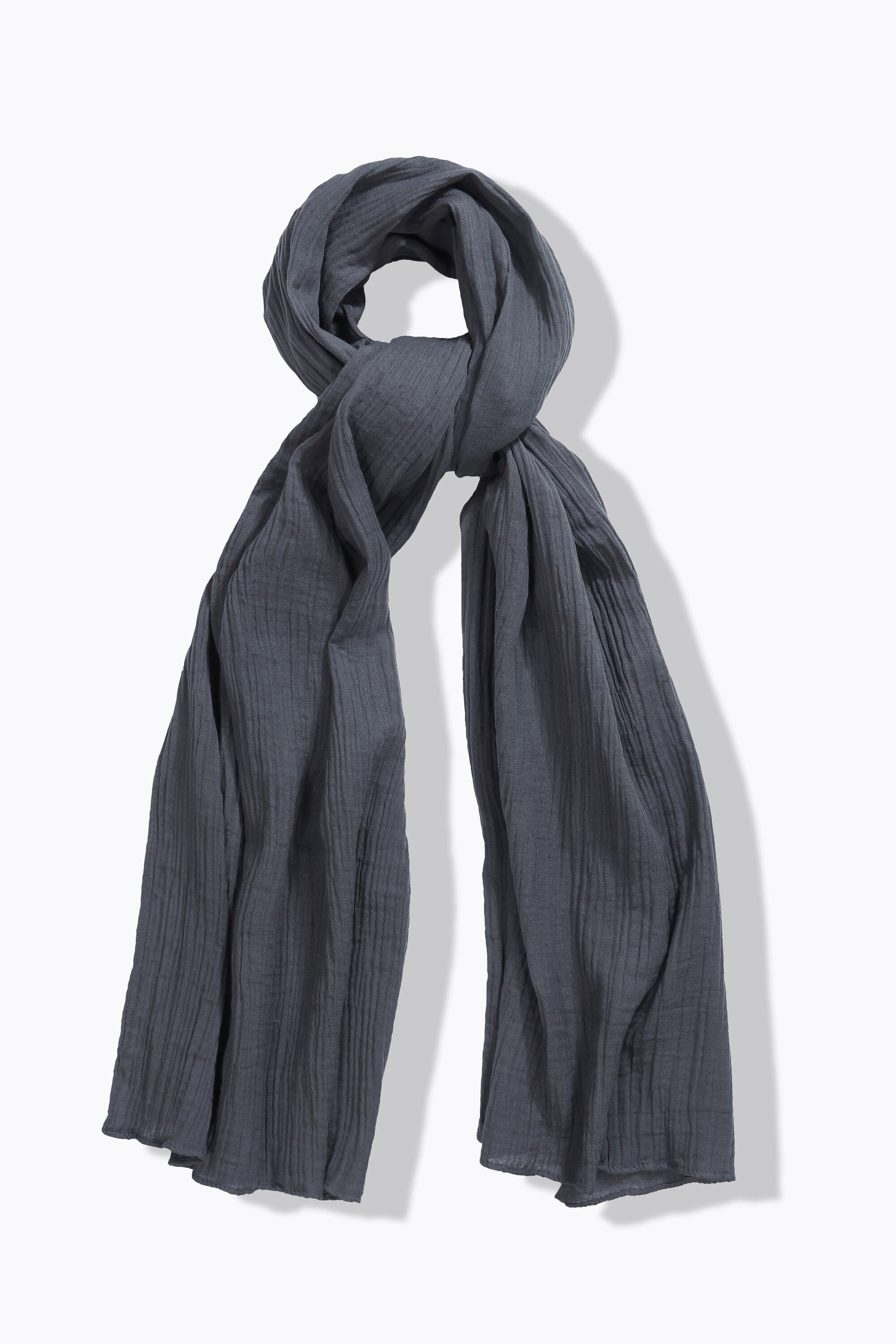 Ulla Popken Halstuch Schal Musselin Baumwolle günstig online kaufen