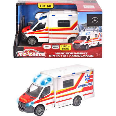 majORETTE Spielzeug-Auto Mercedes-Benz Sprinter Krankenwagen