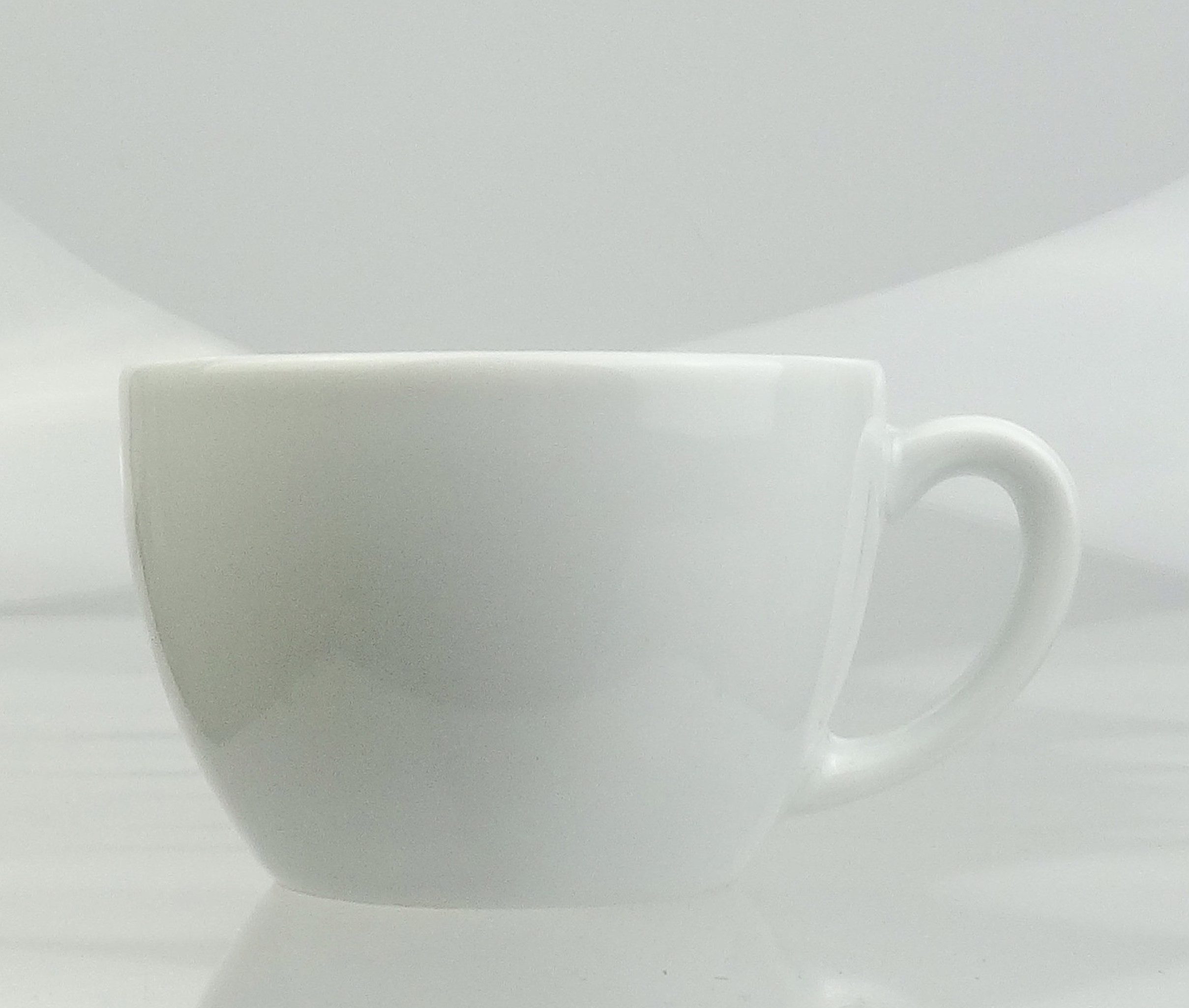 Ancap Cappuccinotasse dickwandig, mit großem Henkel, 1-tlg., Porzellan