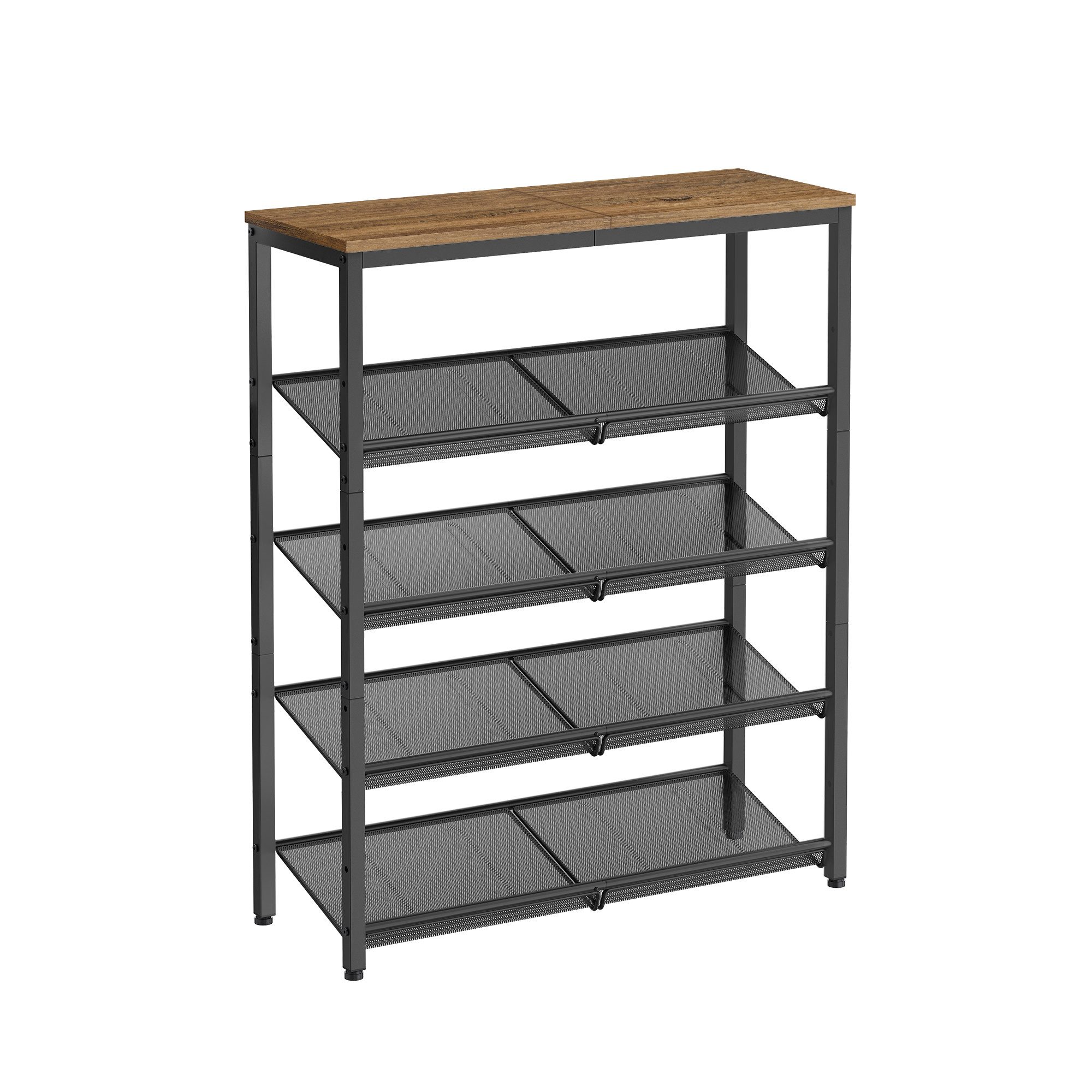 VASAGLE Schuhregal Schuhablage, platzsparend für Eingangsbereich Flur, Meta günstig online kaufen