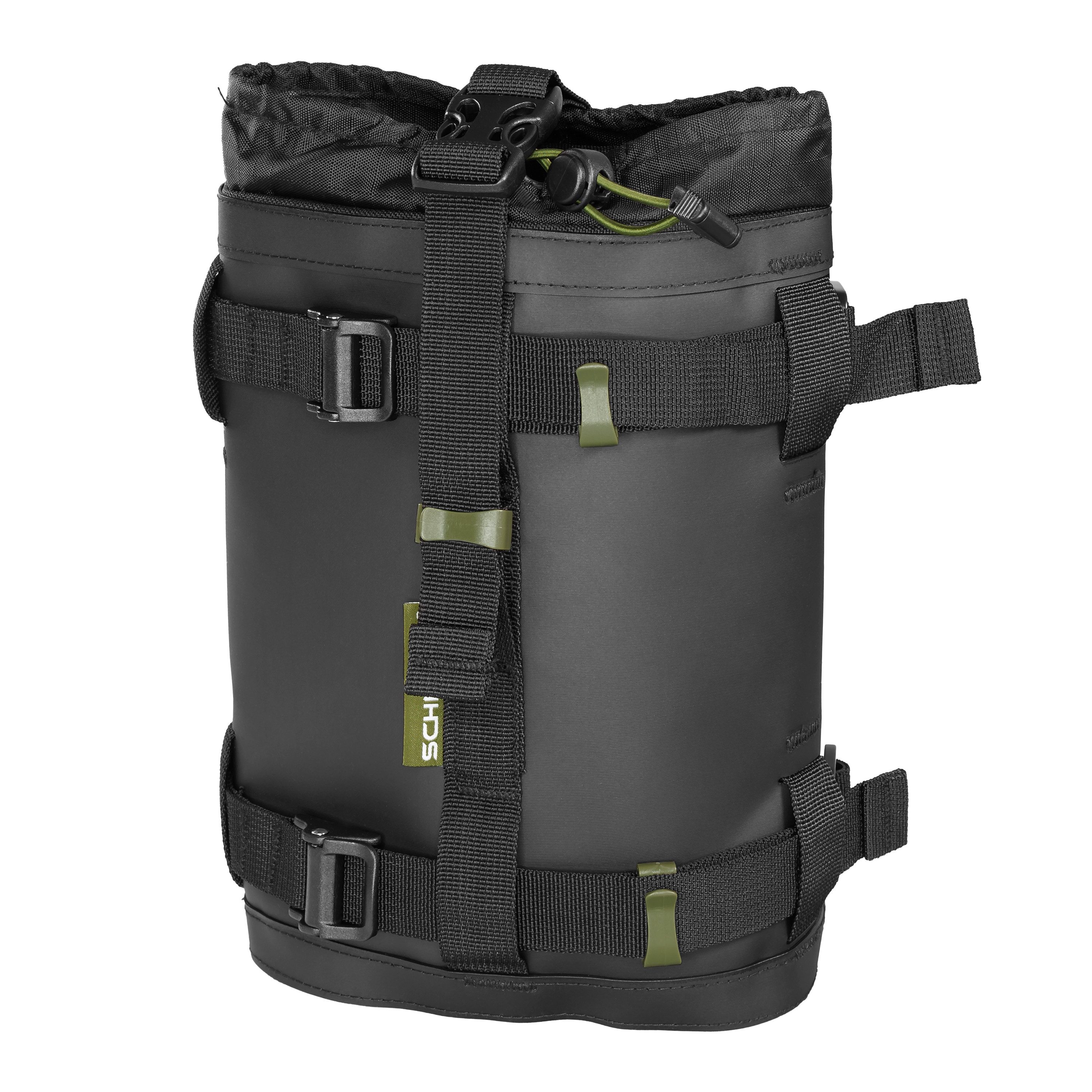 SCHNORR Gepäckträgertasche Flaschenhalter Motorrad - Universal Bottle Holder aus Hypalon, SCHNORR