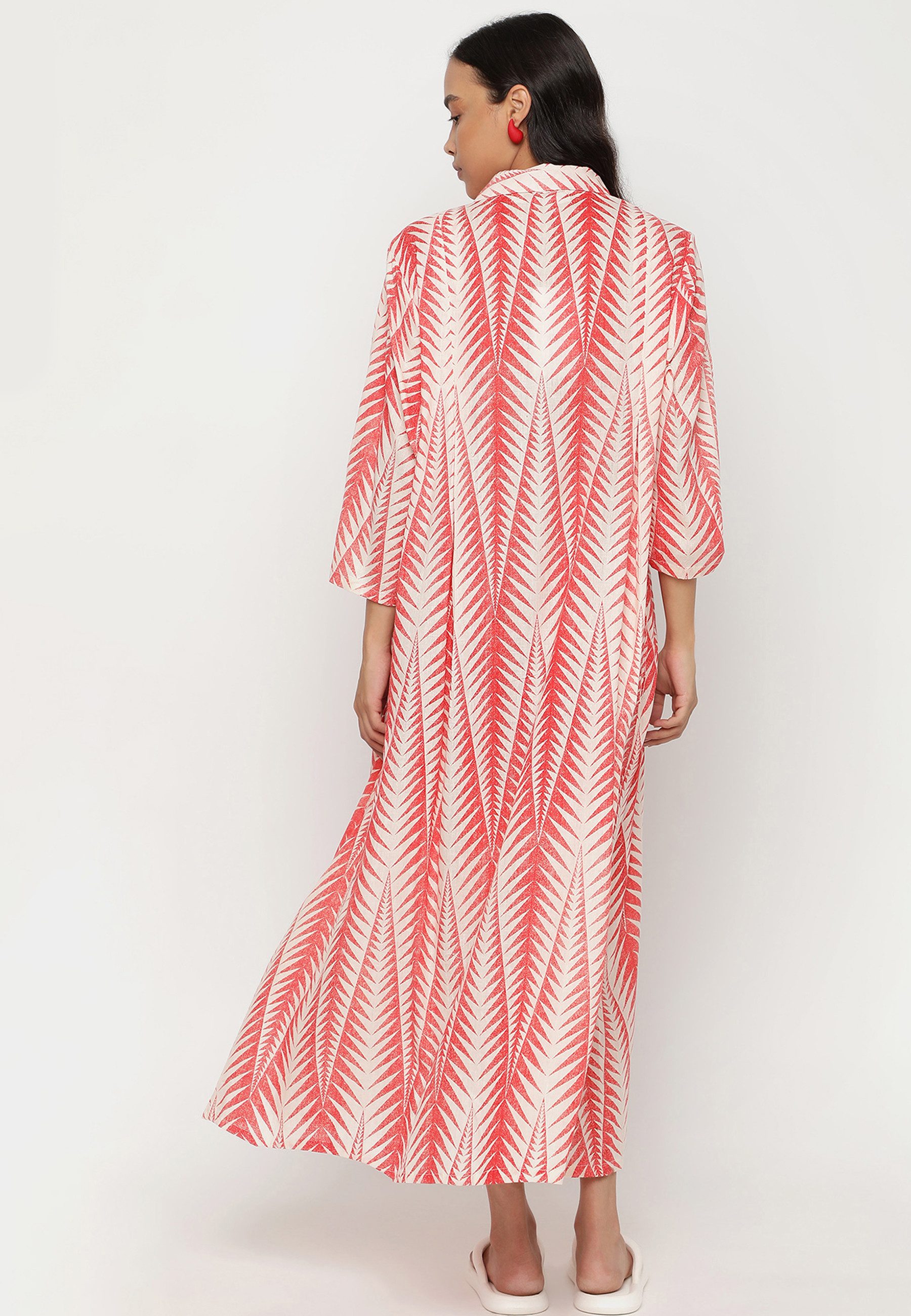 YC Fashion & Style Sommerkleid Luxuriöses Baumwolle Maxikleid – Einheitsgröße (34-44) Basic