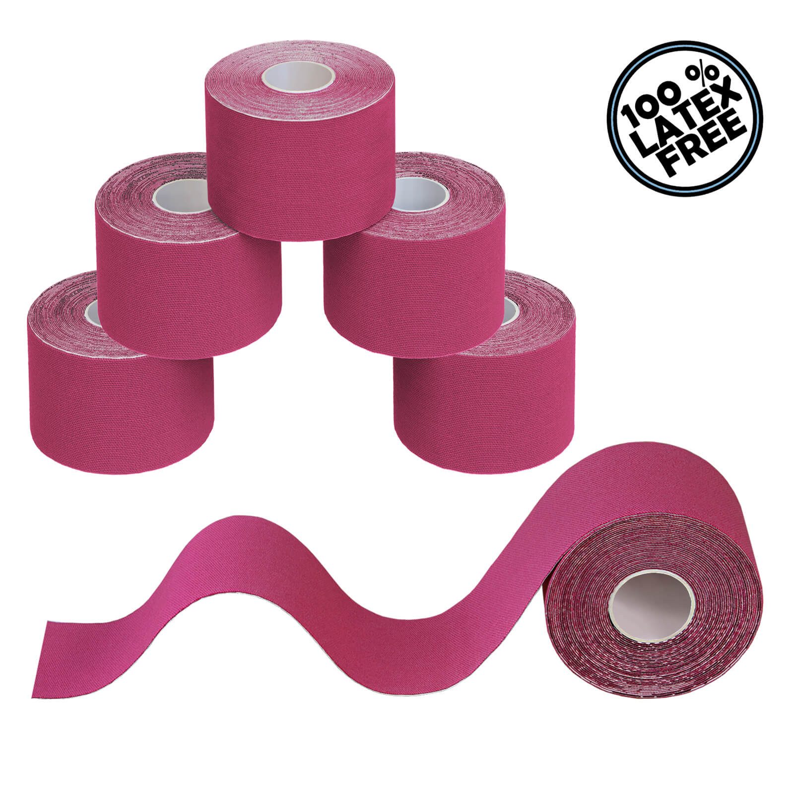 BB Sport Kinesiologie-Tape BB Sport 6 x Kinesiologie Tape 5 cm x 5 m in verschiedenen Farben