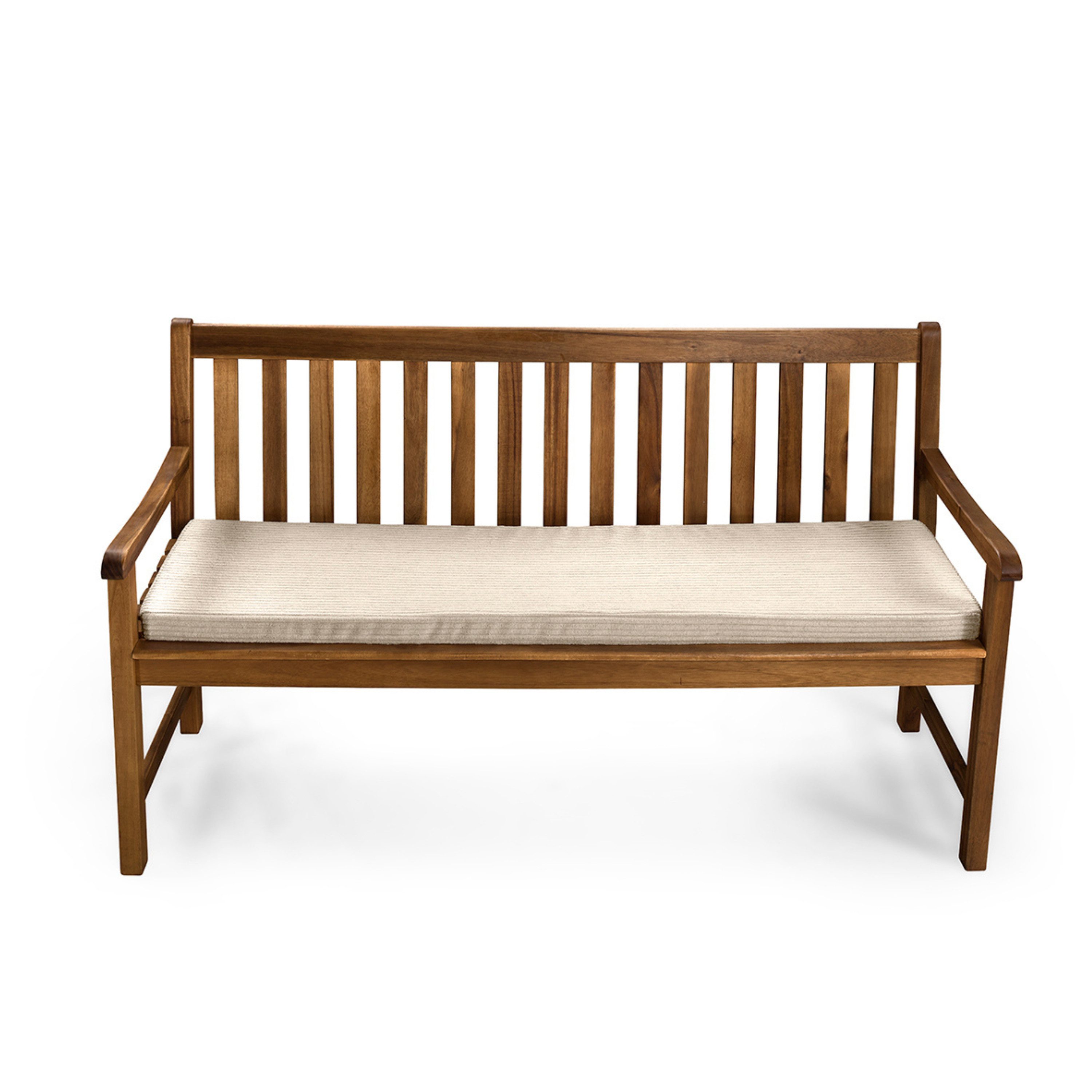 Sitzkissen Bankauflage, Sitzkissen Outdoor & Indoor, Bankpolster, Made in EU, FKL