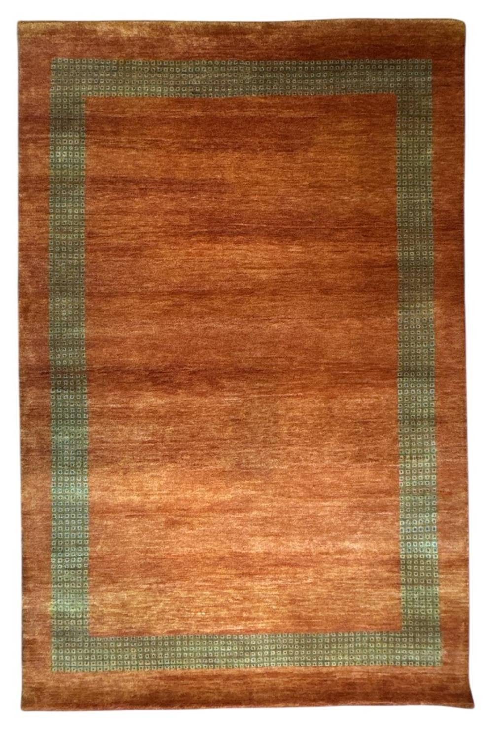 Rug Studios Teppich LORIBAFT TEPPICH HANDGEKNÜPFT, Rechteckig, Höhe: 18 mm, Wohnzimmer, 120 x 180 cm, Terra