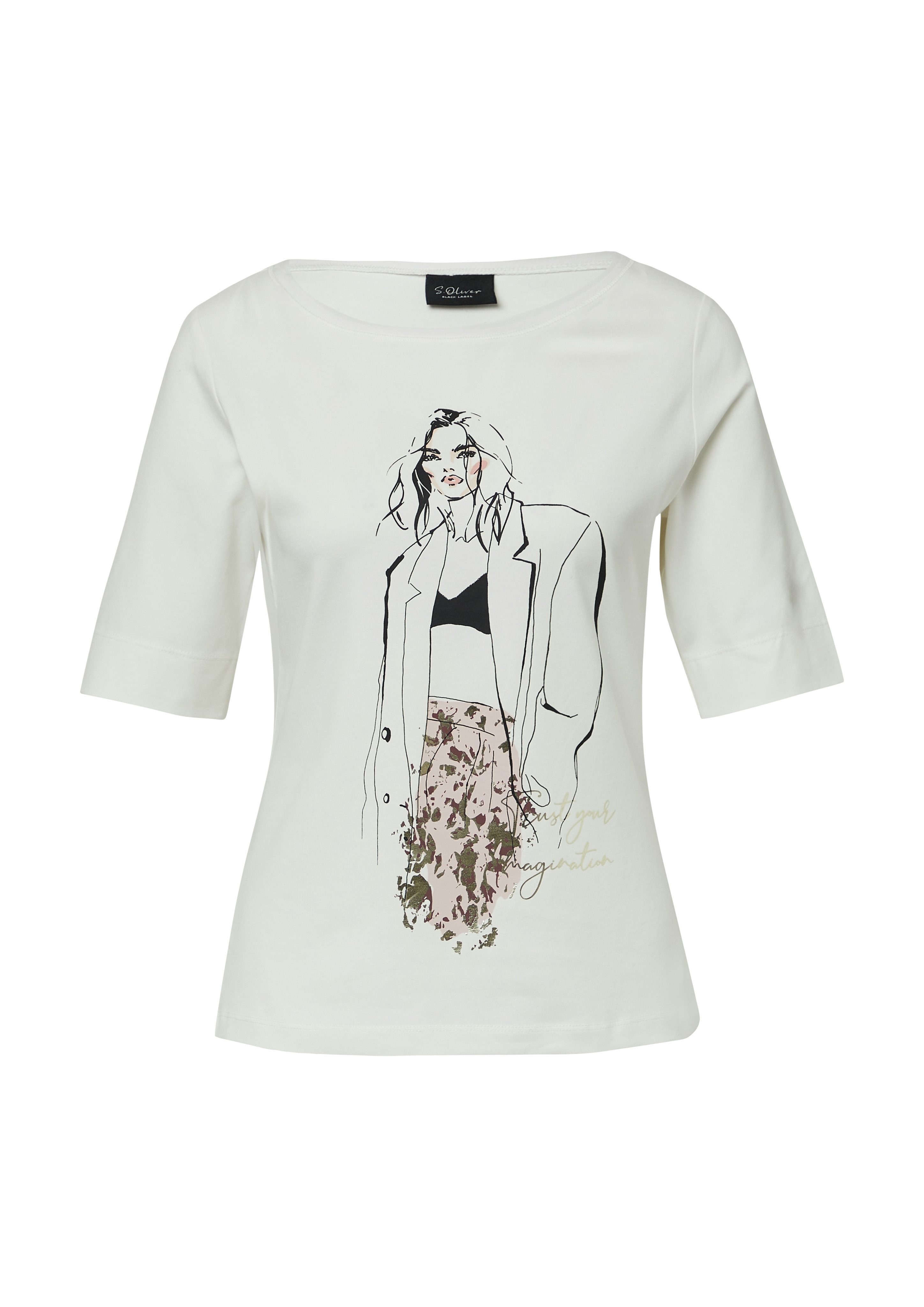 s.Oliver BLACK LABEL T-Shirt günstig online kaufen