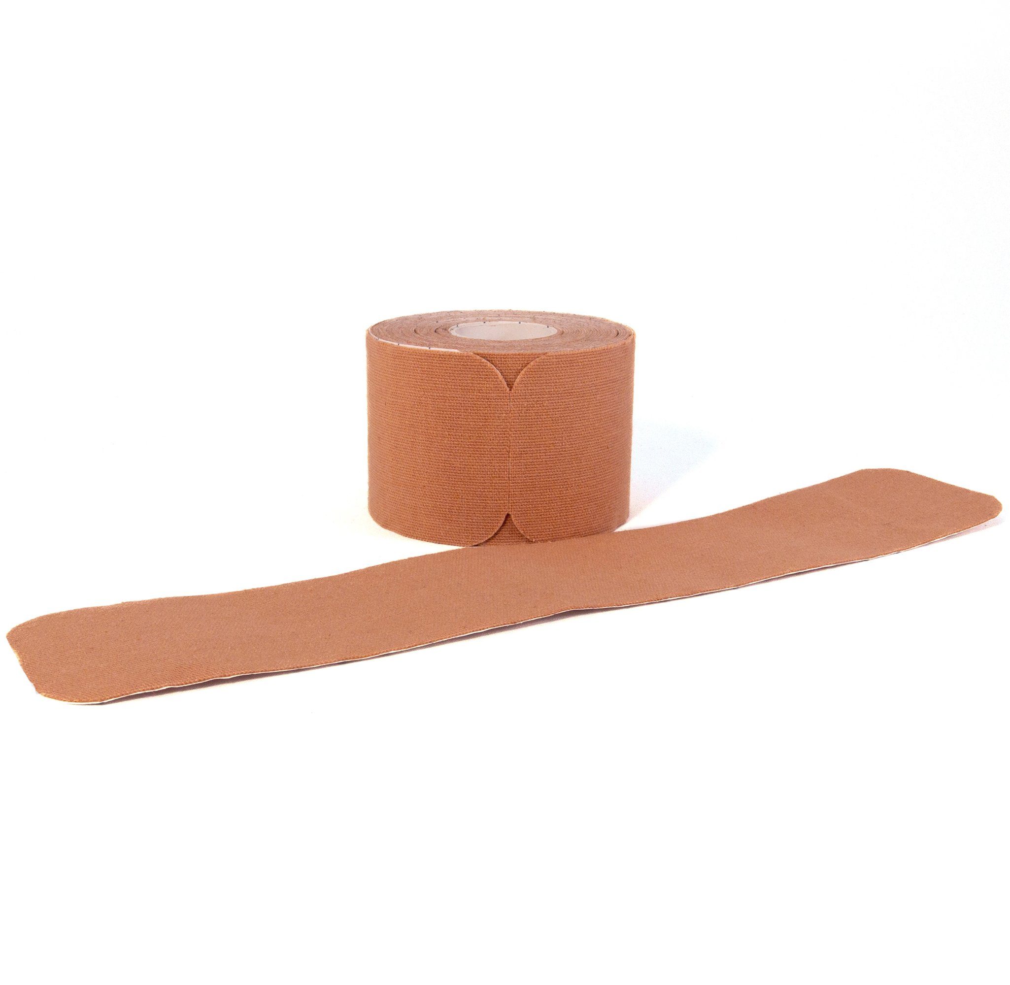 Axion Kinesiologie-Tape PRECUT, 20 vorgeschnittene Sport Tapes 25 x 5 cm - in beige (1-St) hautfreundlich - elastisch, Kinesio-Tapes selbstklebend